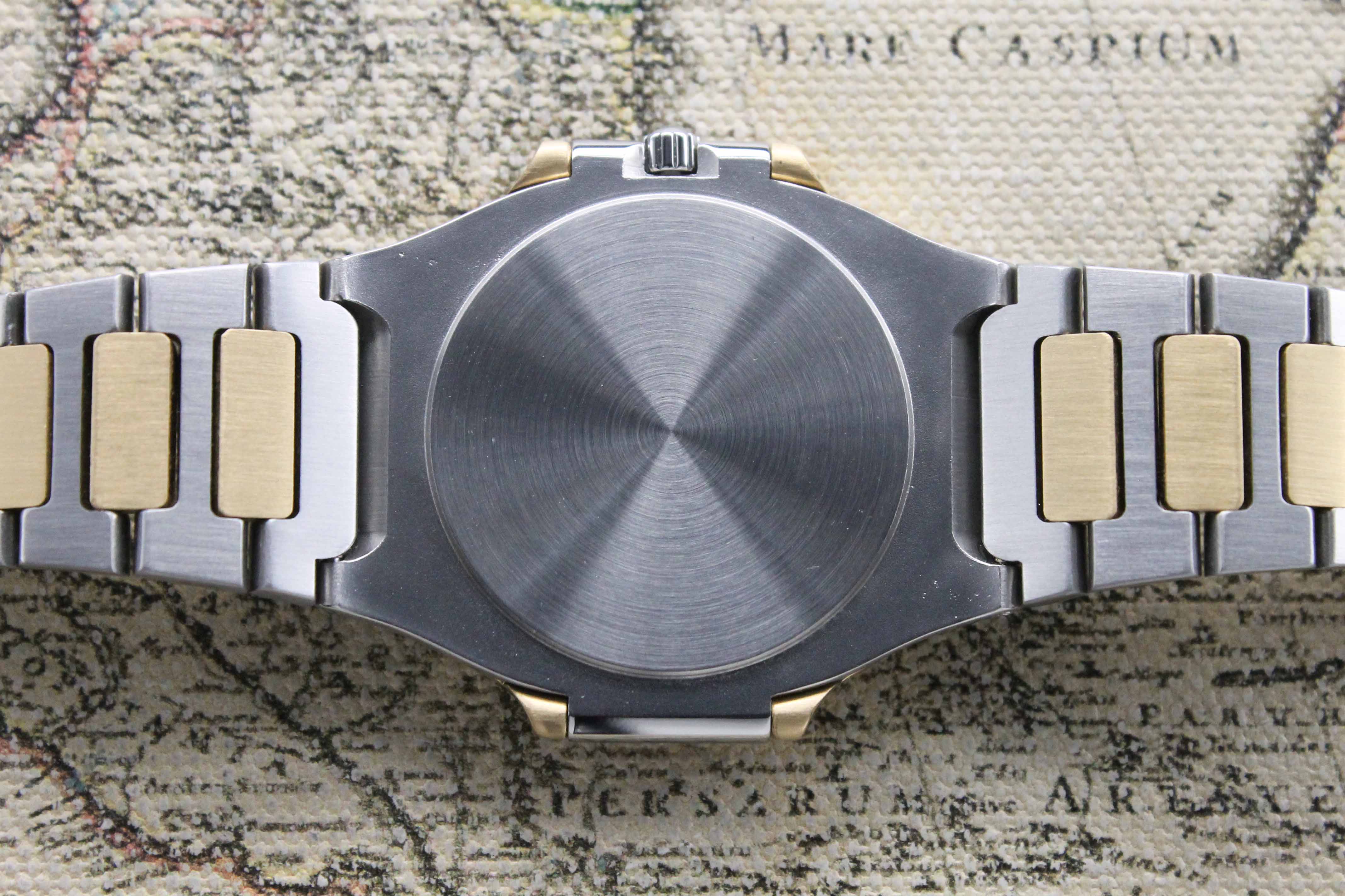 1980's Patek Philippe Nautillipse St/G Ref. 3770 (with Box and Service Papers)