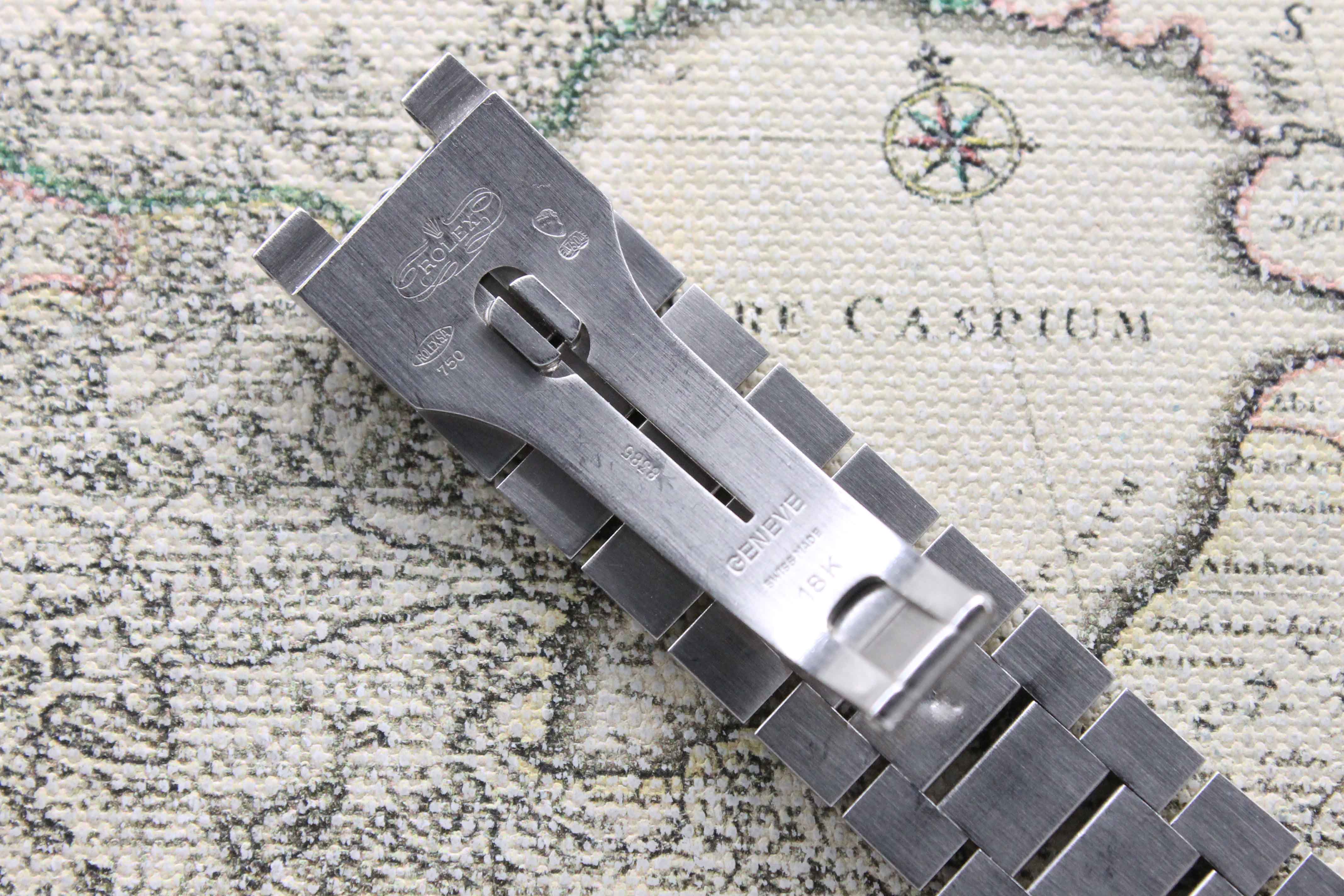 1988 Rolex Day Date Silver Diamond Dial Ref. 18039