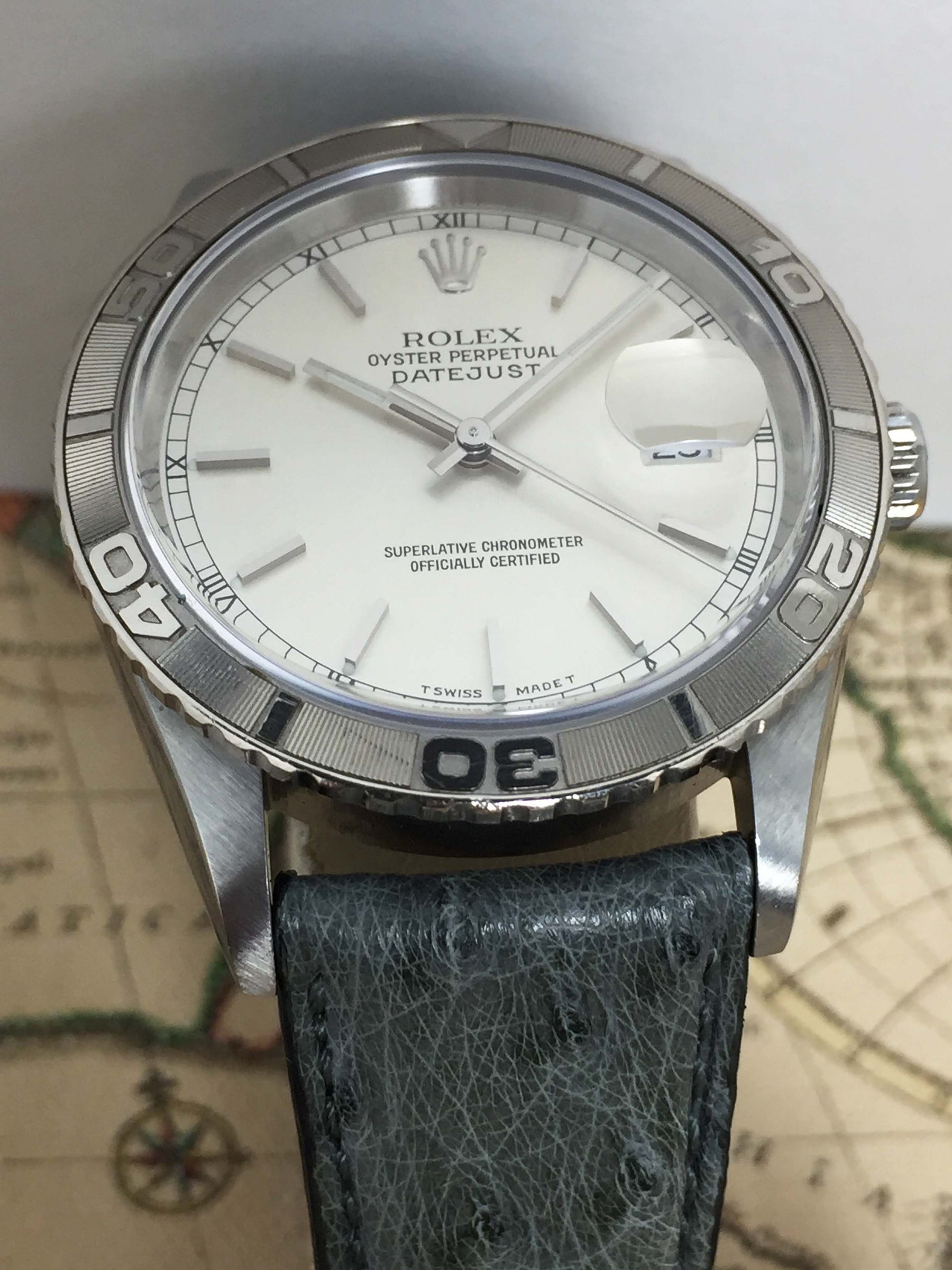2000 Rolex Datejust Thunderbird St/WG Ref. 16264 (with Papers)