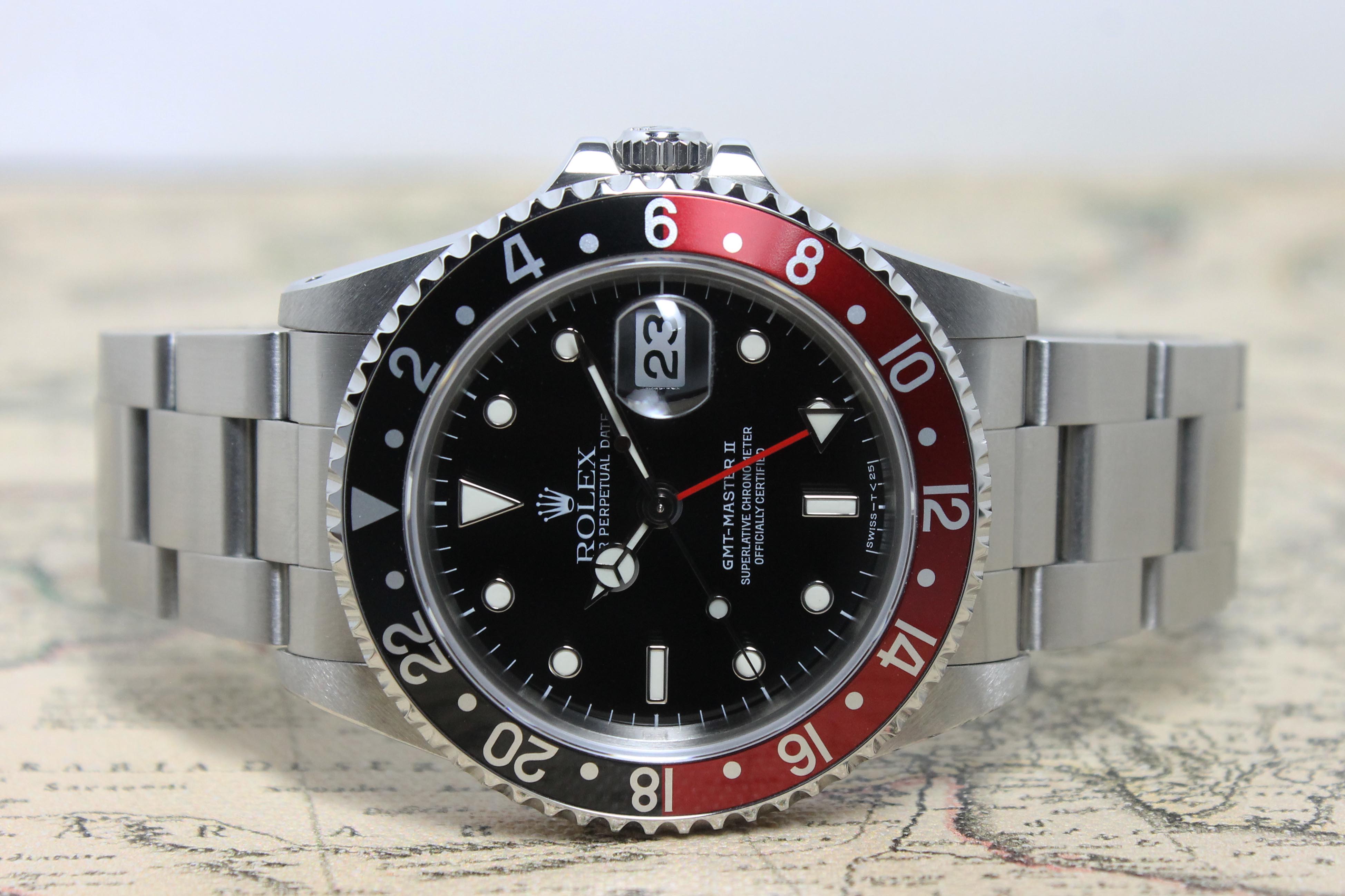 1989 Rolex GMT Master II 1st Series NOS Ref. 16710 (Full Set)