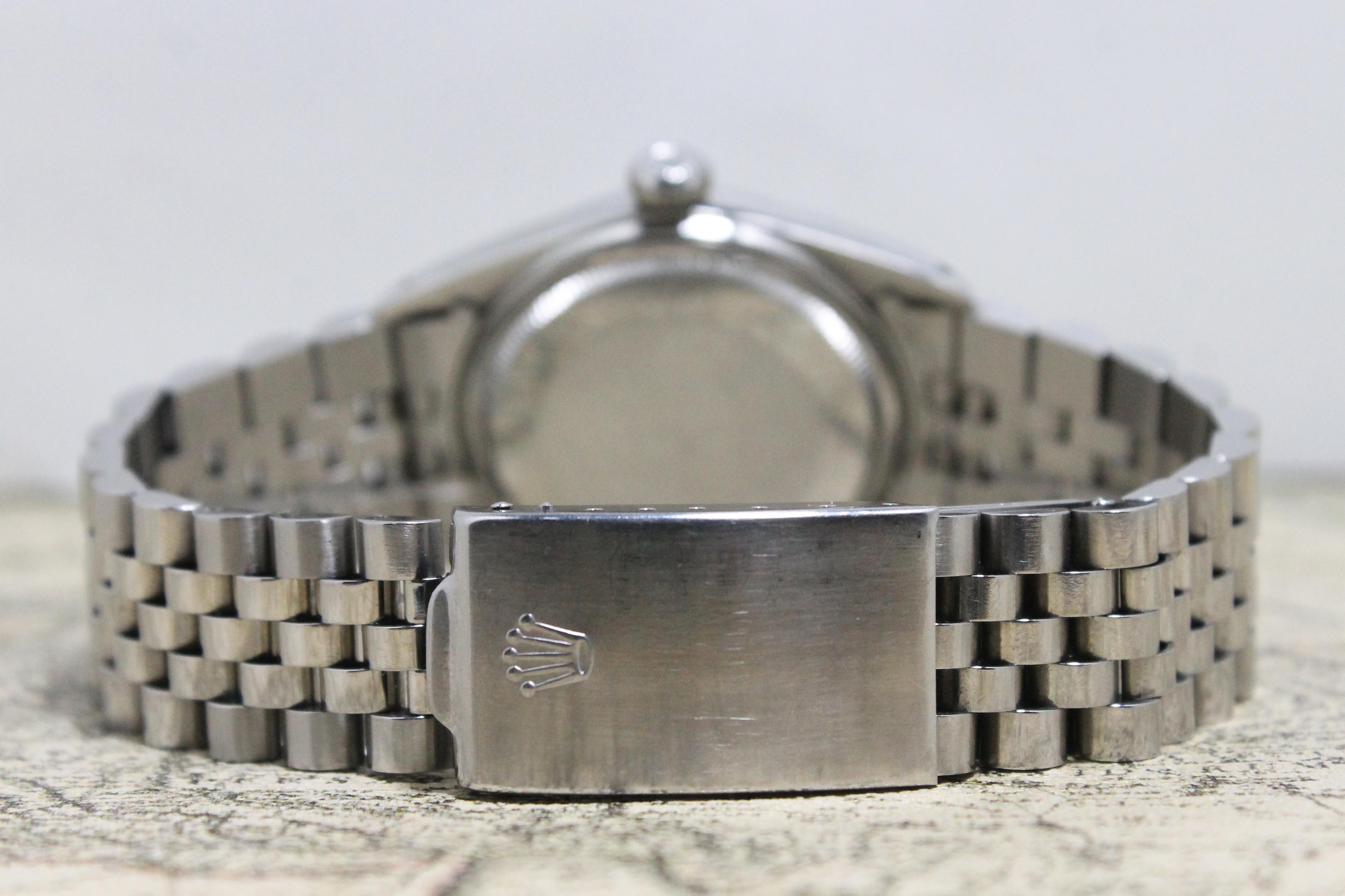 1973 Rolex Datejust St/WG Grey Sigma Dial Ref. 1601