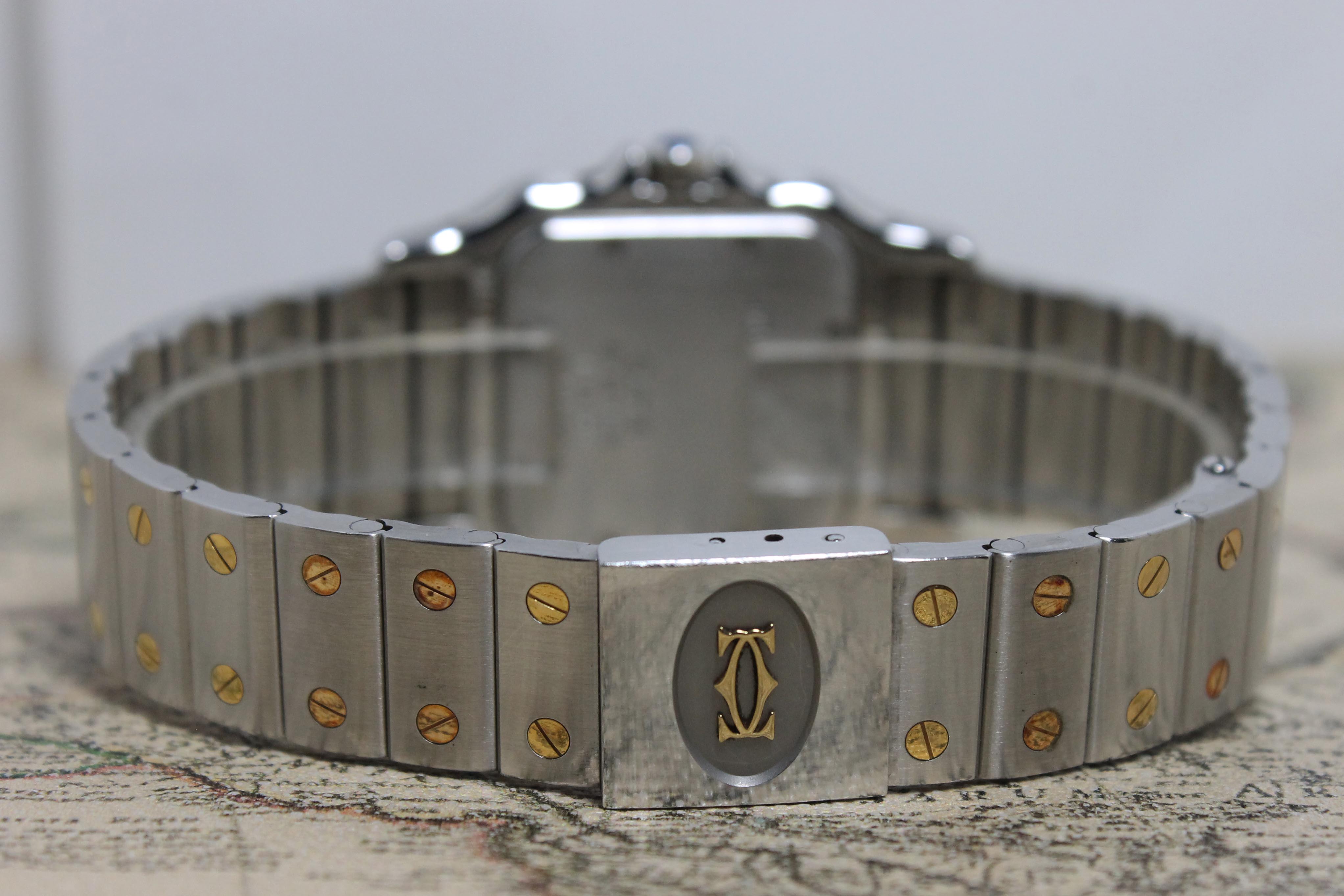 1989 Cartier Santos Galbee St/G Moon Phase Ref. 119901 (with Original Warranty Booklet)