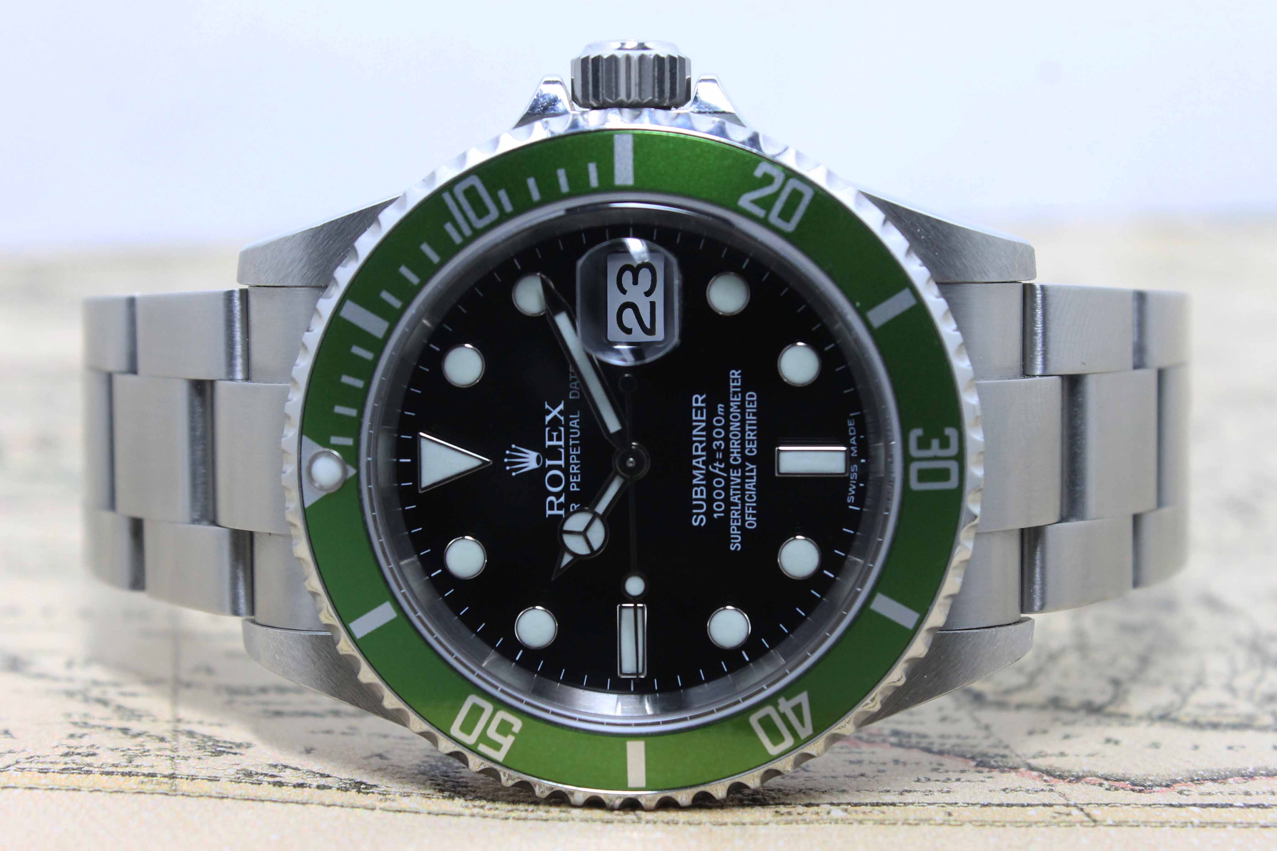 2006 Rolex Submariner 50th Anniversary Maxi MK4 Ref. 16610LV (Full Set)