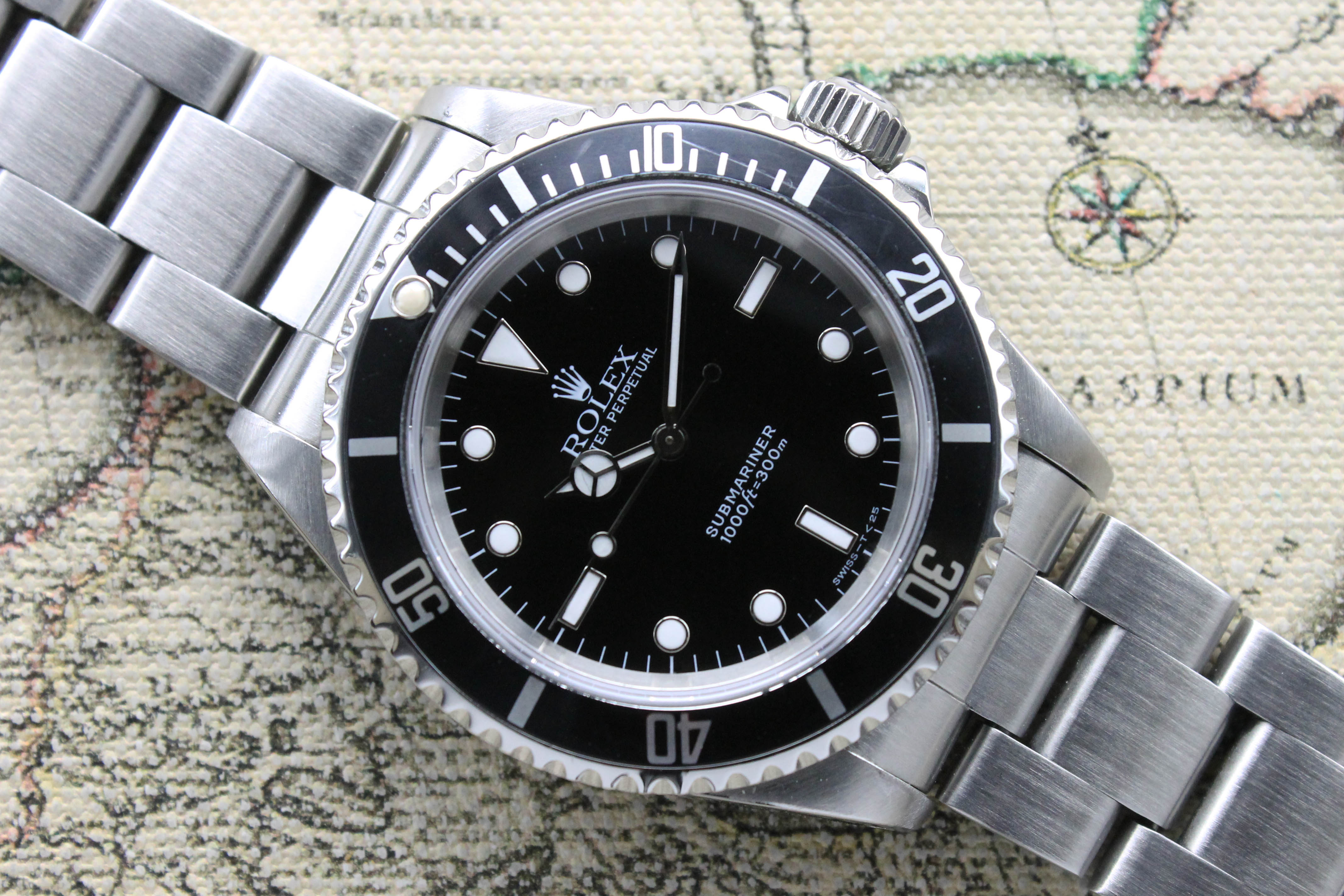 1991 Rolex Submariner Ref. 14060 (with Box & Papers)
