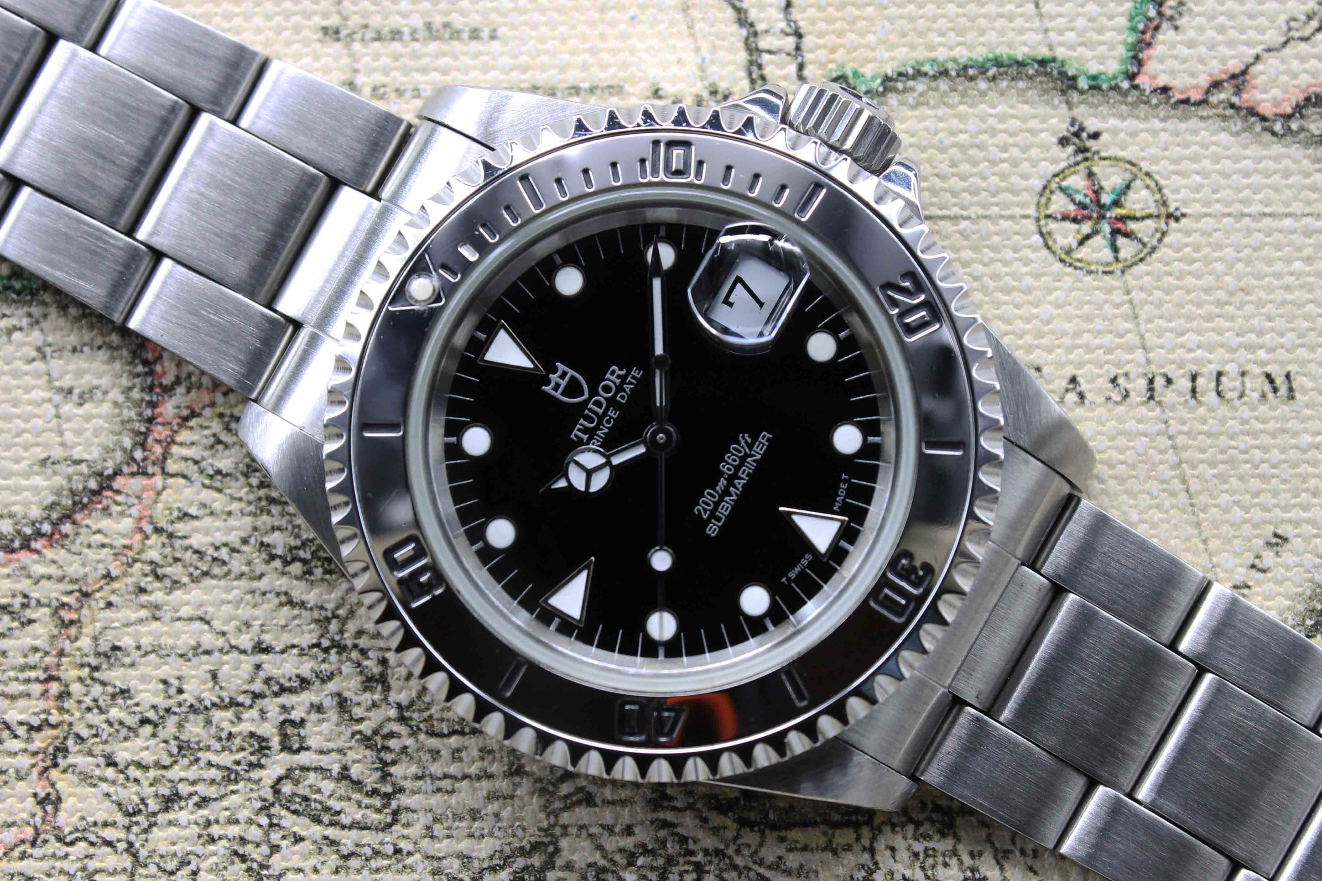 1997 Tudor Submariner 'Rare Steel bezel' Ref. 79190 (Full Set)