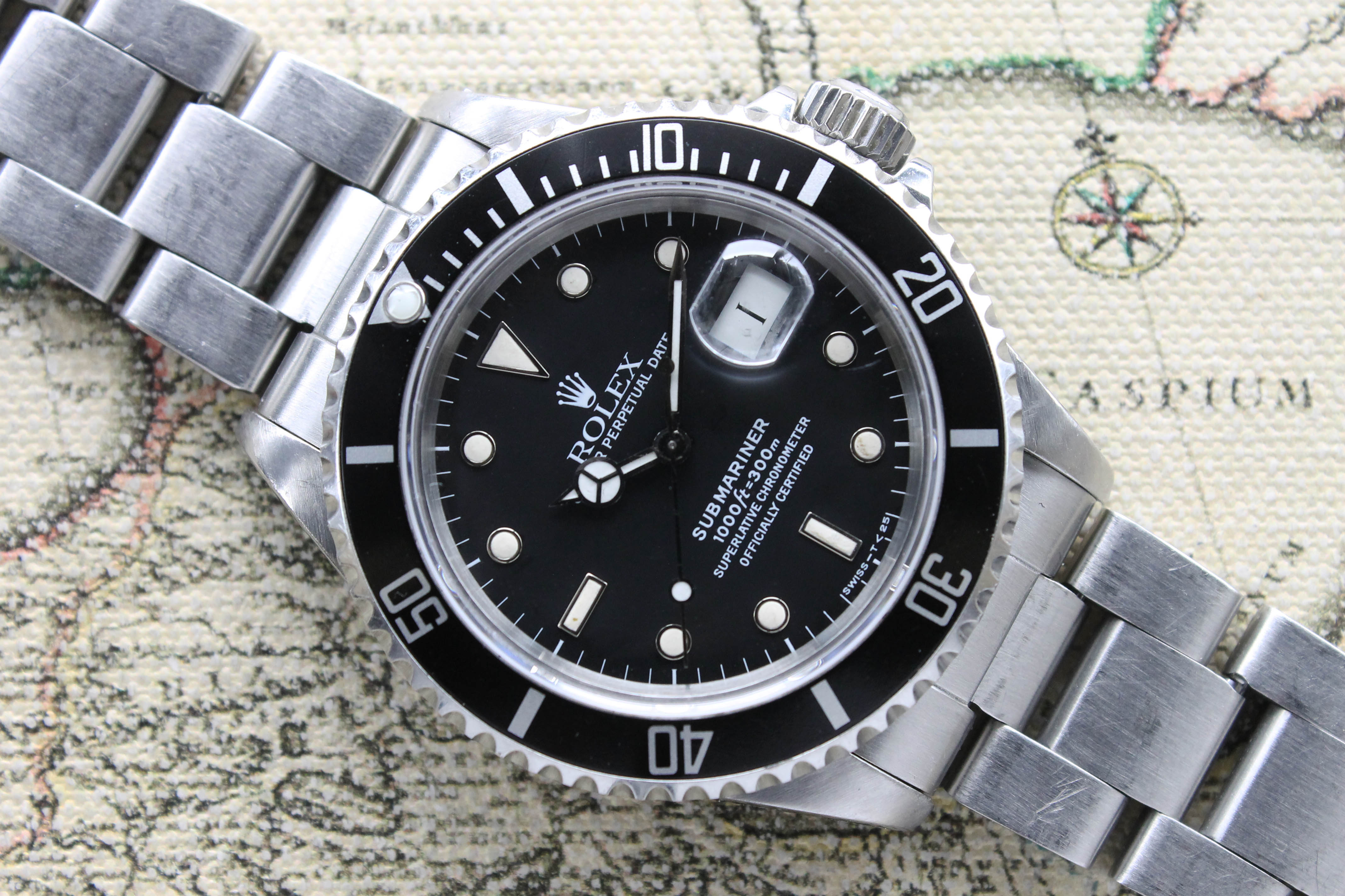 1987 Rolex Submariner Ref. 168000