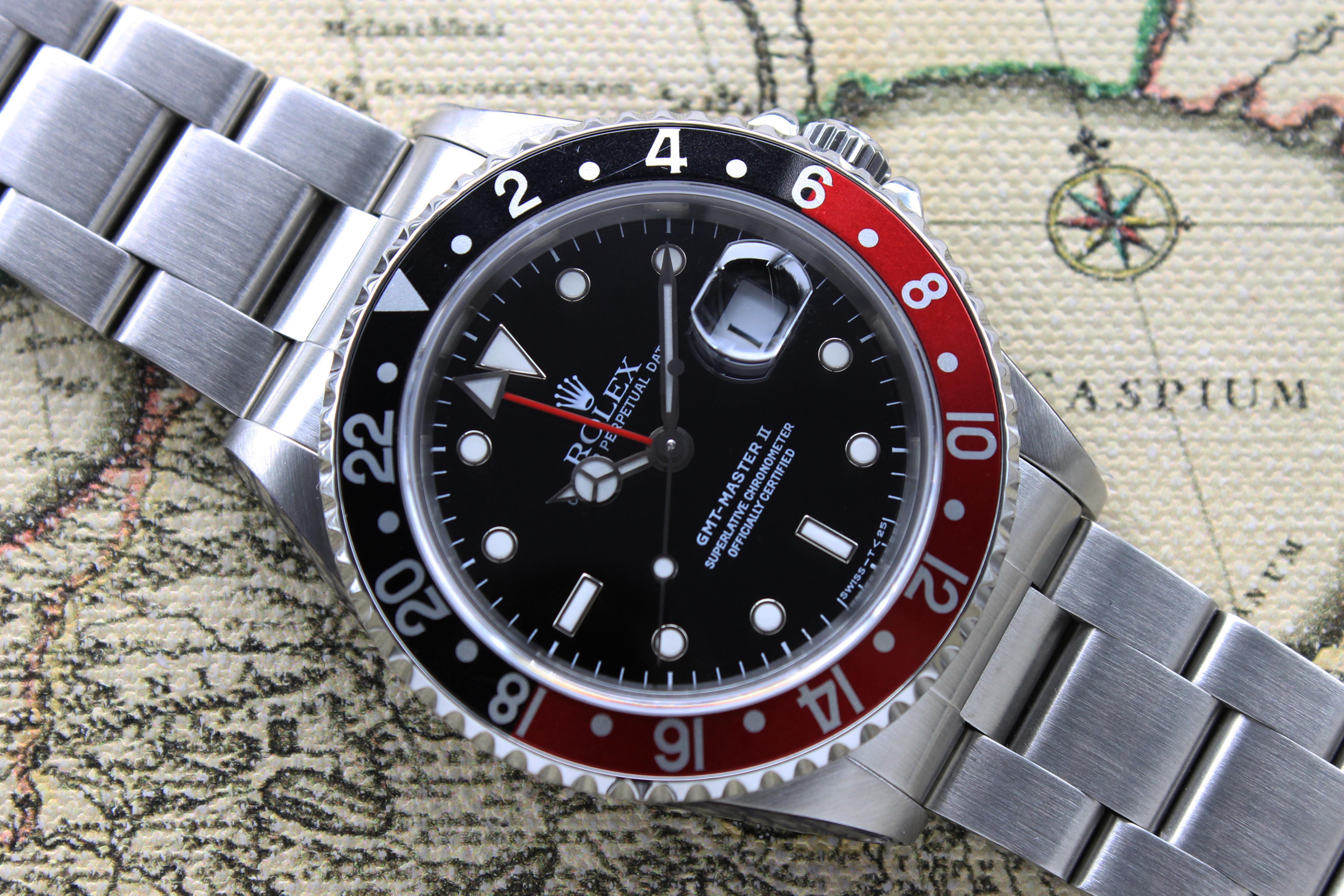 Rolex GMT Master II Coke Ref. 16710 Year 1994 (Full Set)