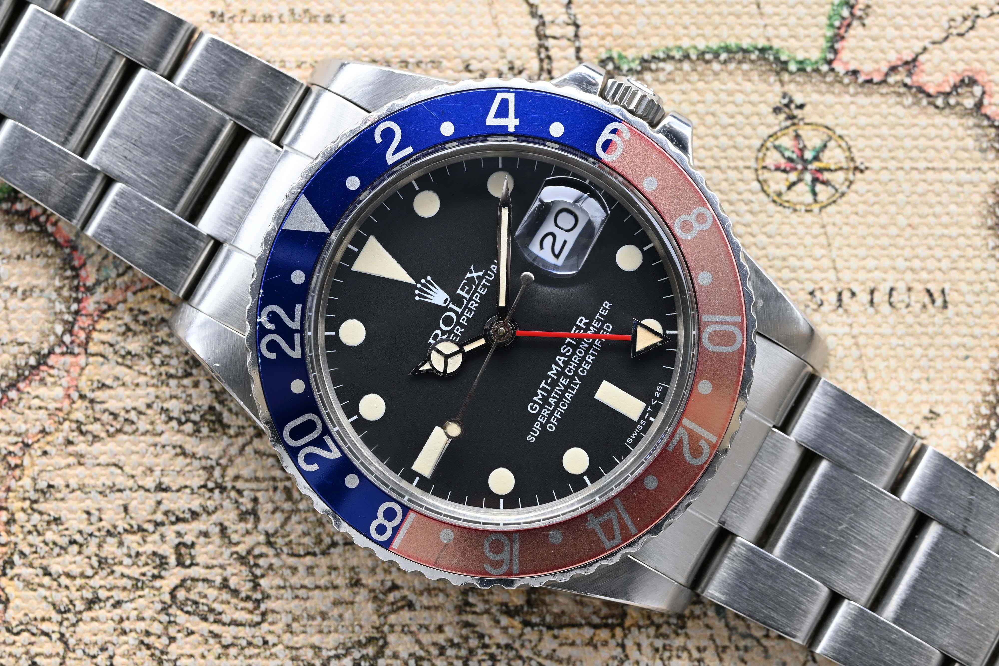 1982 Rolex GMT Master Unpolished Ref. 16750