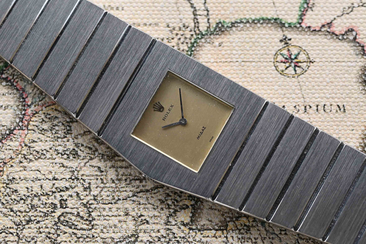 1975 Rolex King Midas White Gold Ref. 3580