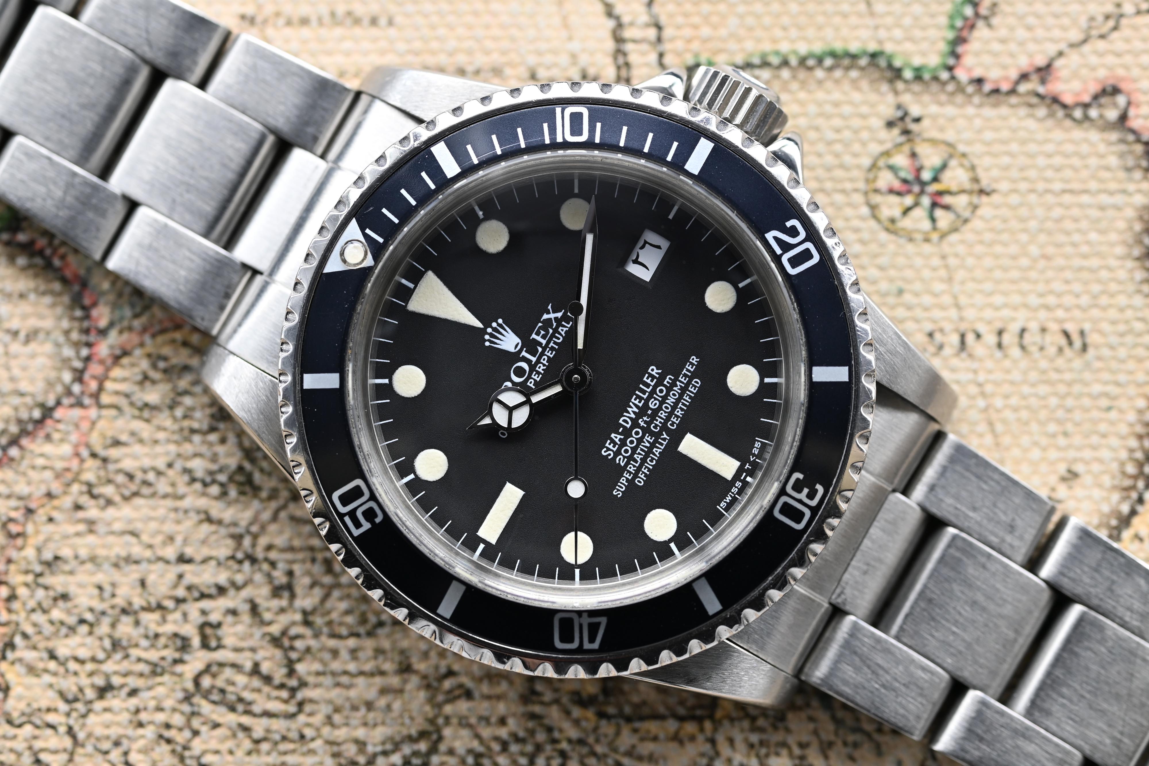 1978 ROLEX SEA DWELLER AHMED SEDDIQI & SONS REF. 1665 (SUPER FULL SET)