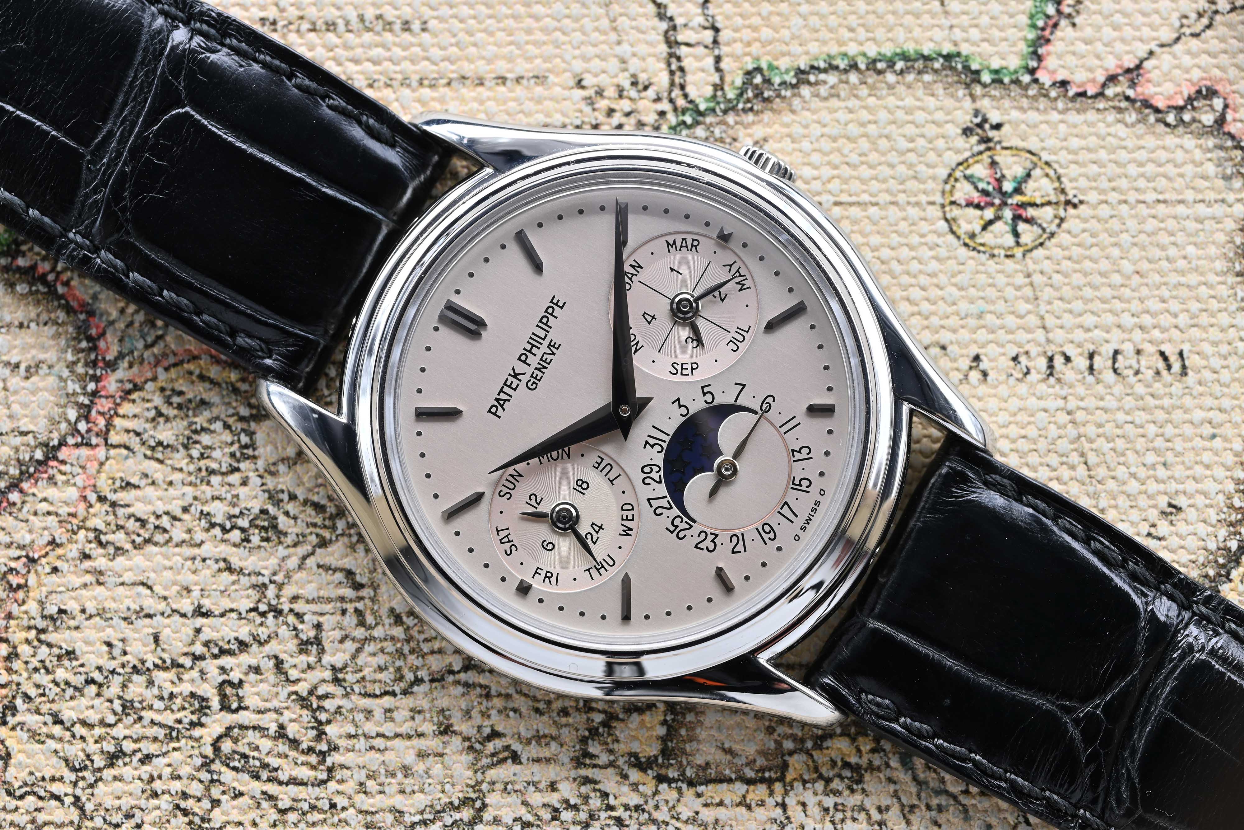 2000 Patek Philippe Platinum Ref. 3940P (Full Set)