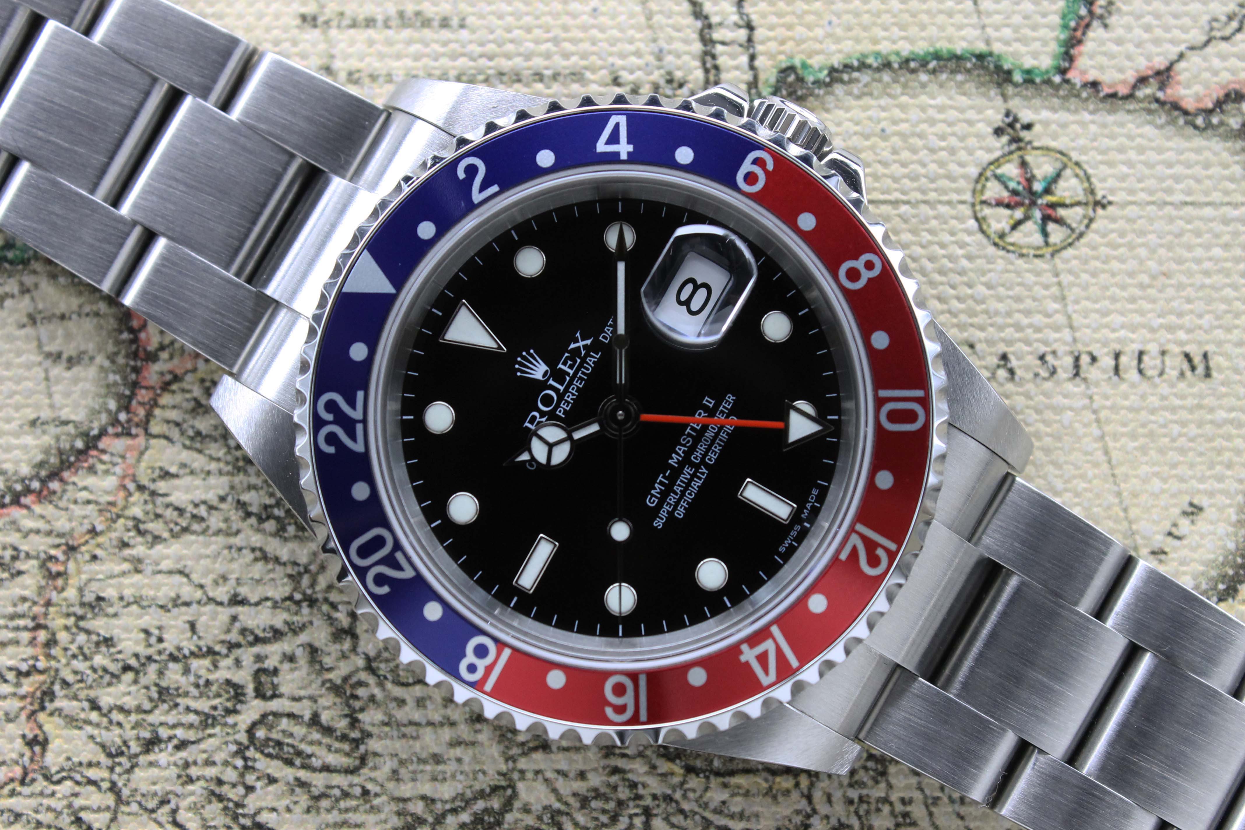 2006 Rolex GMT Master II Pepsi Ref. 16710 (Full Set)