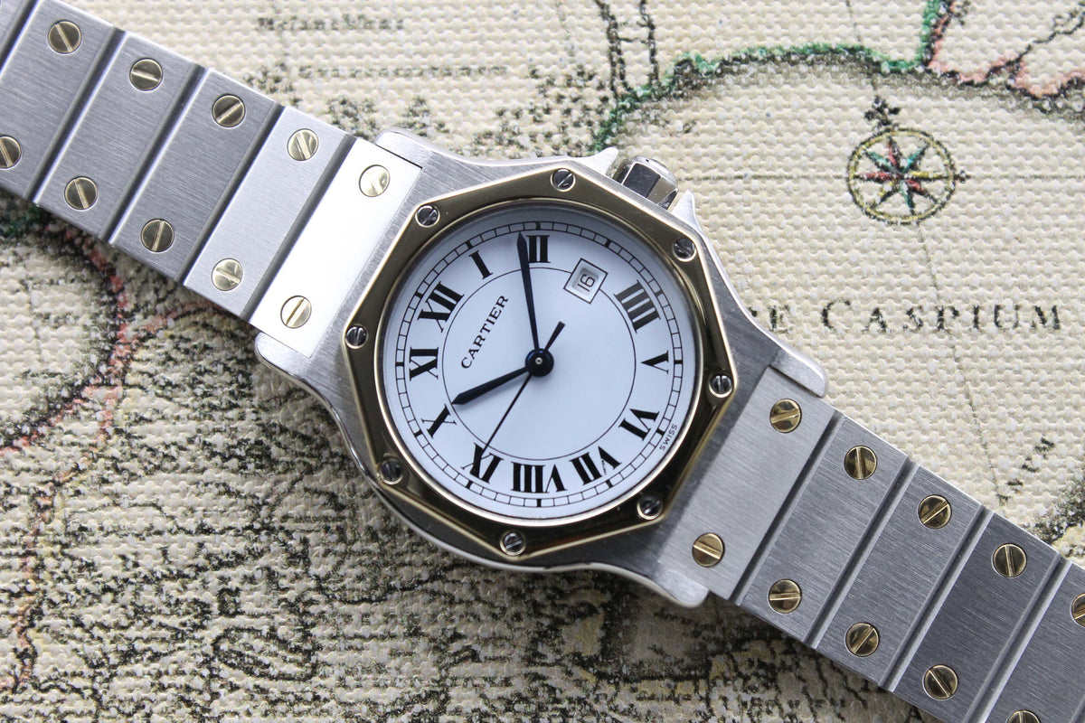 Cartier Santos Ladies Octo St/G