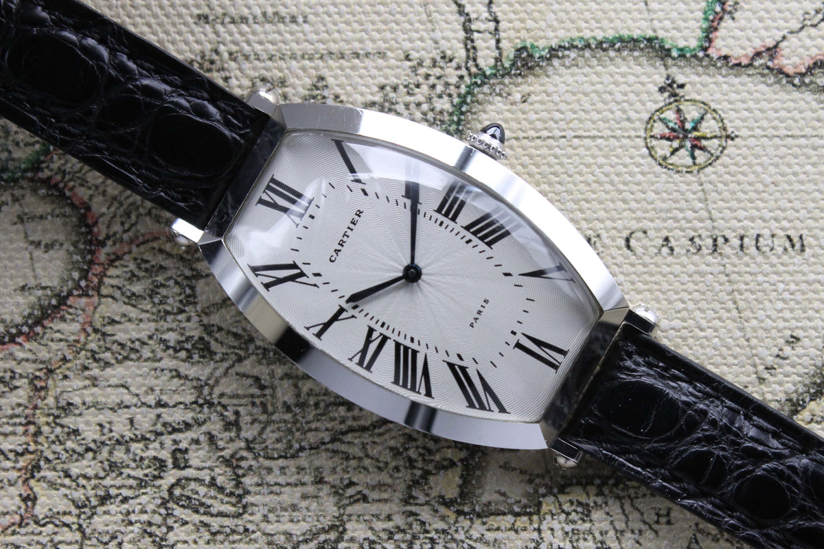 1990's Cartier Tonneau Platinum CPCP Ref. W1546351