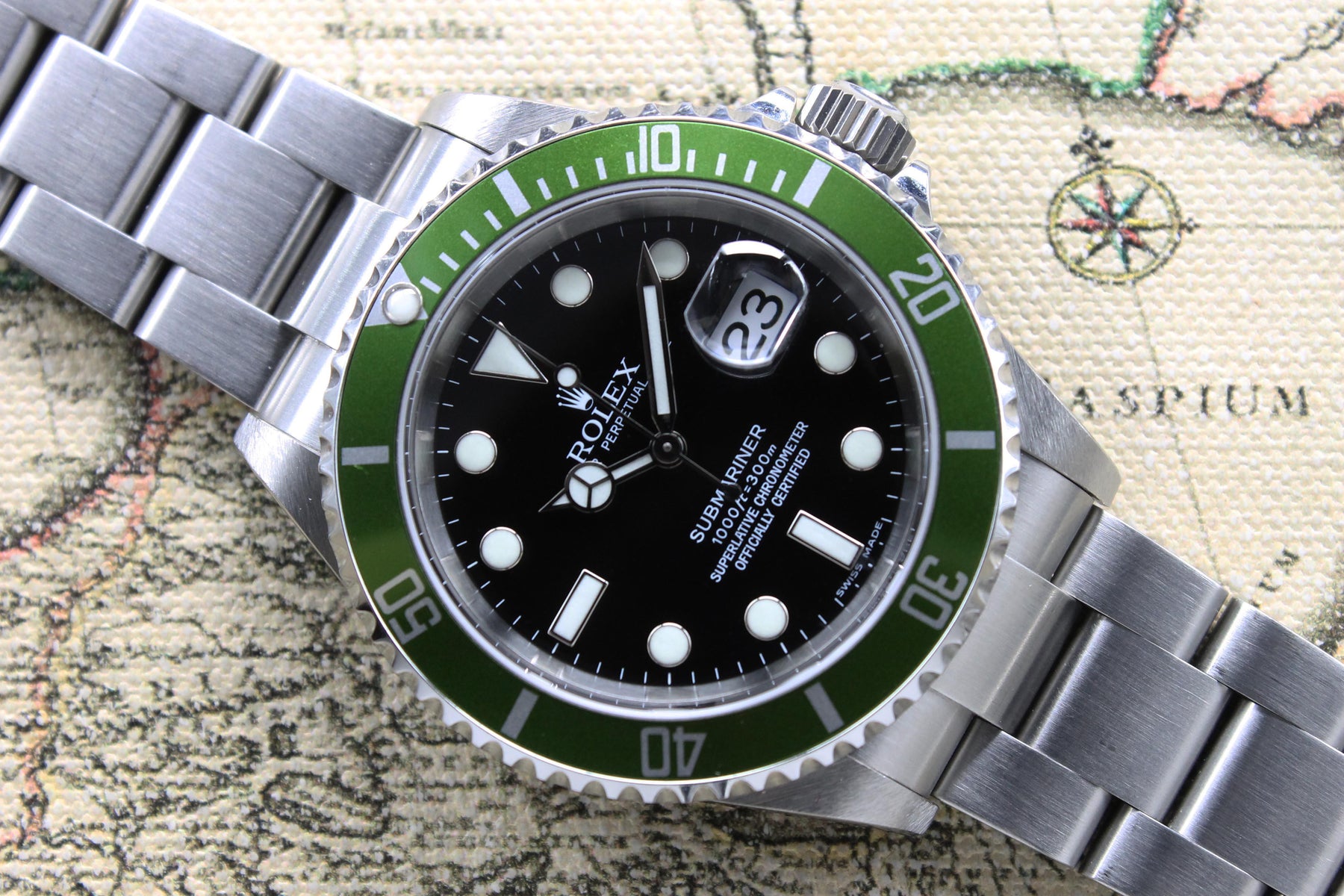 2006 Rolex Submariner 50th Anniversary Maxi MK4 Ref. 16610LV (Full Set)