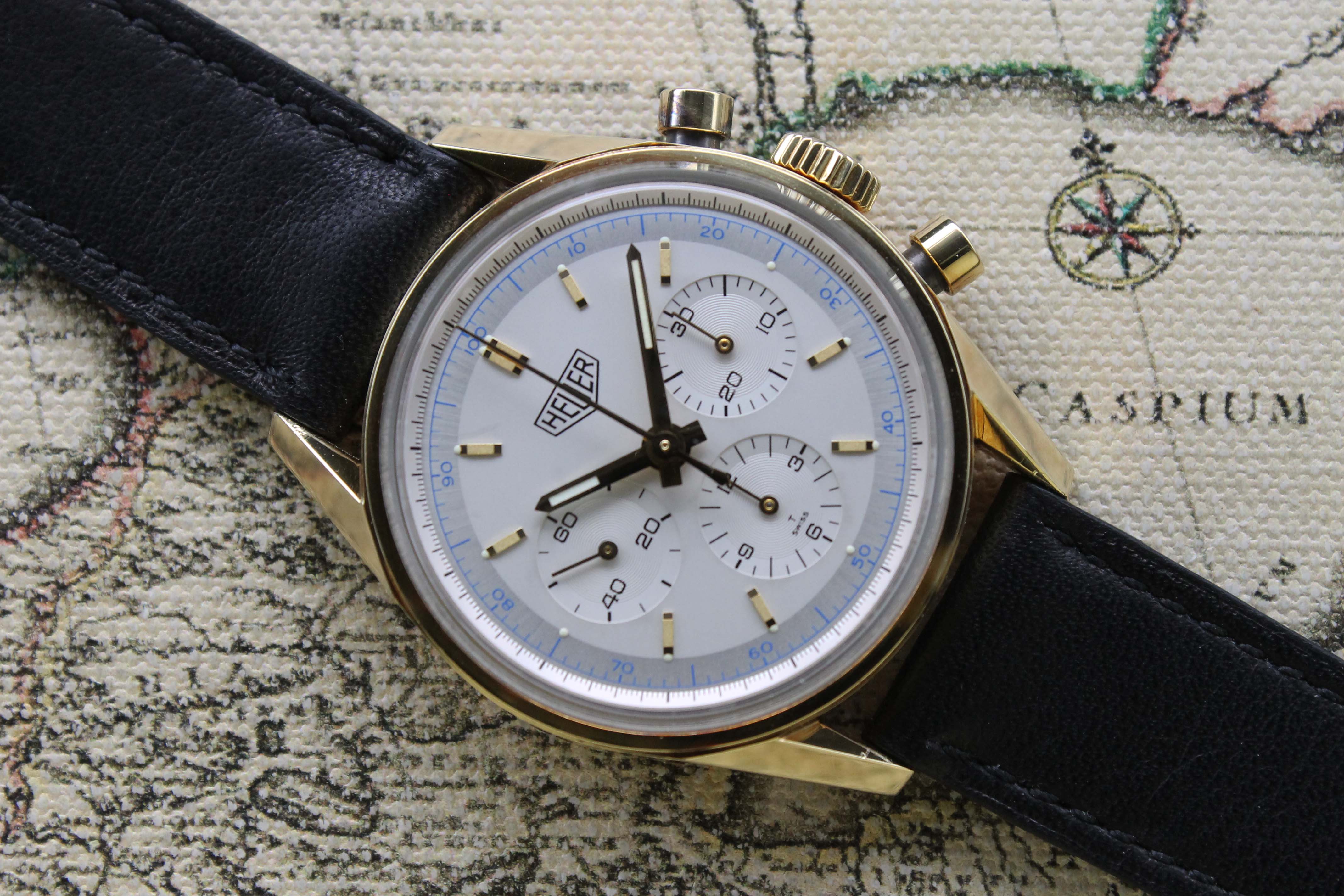 2001 Heuer Carrera 18K Oman Khanjar Ref. CS3140 (Full Set)