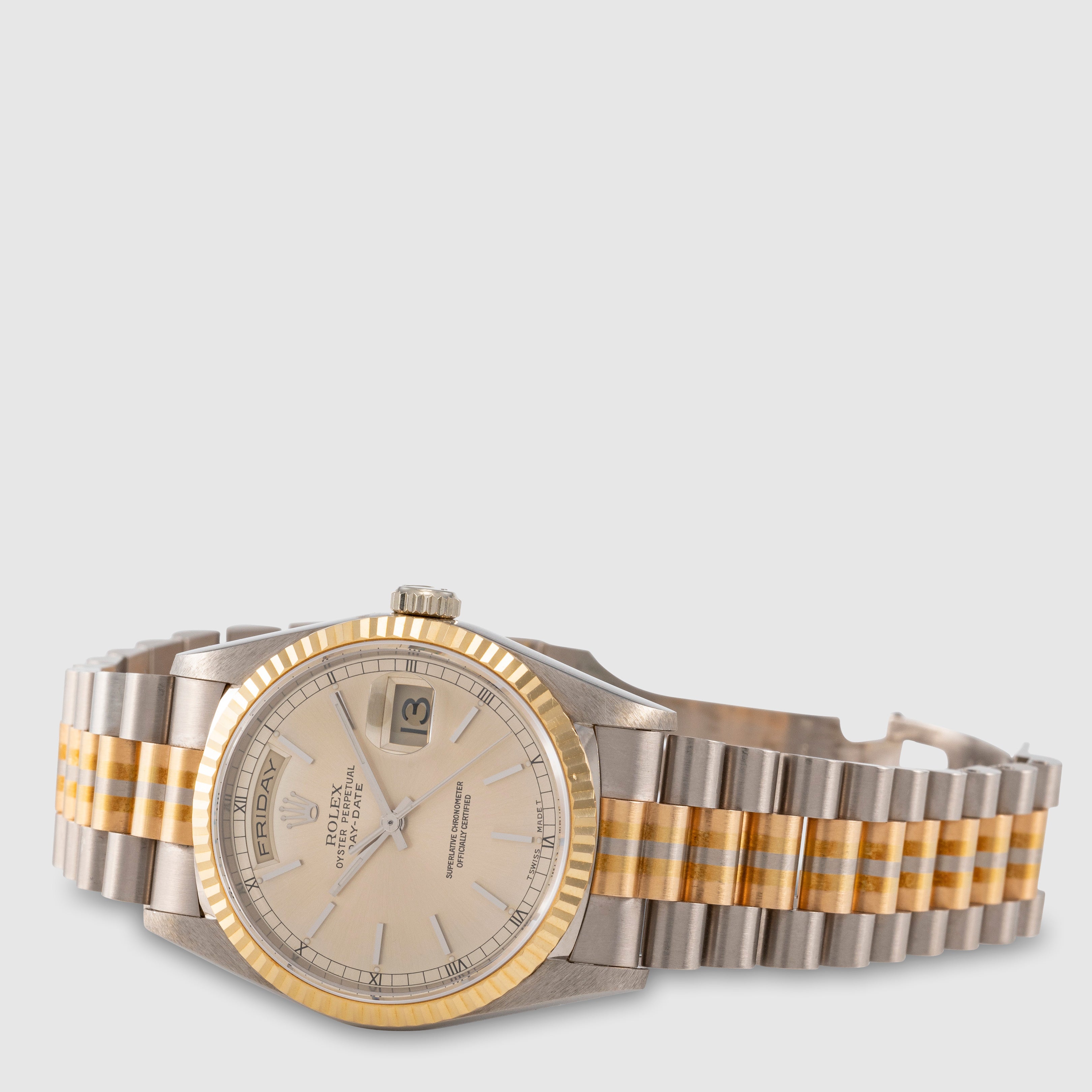 1993 Rolex Day Date Tridor Ref. 18239B (with Papers & RSC)