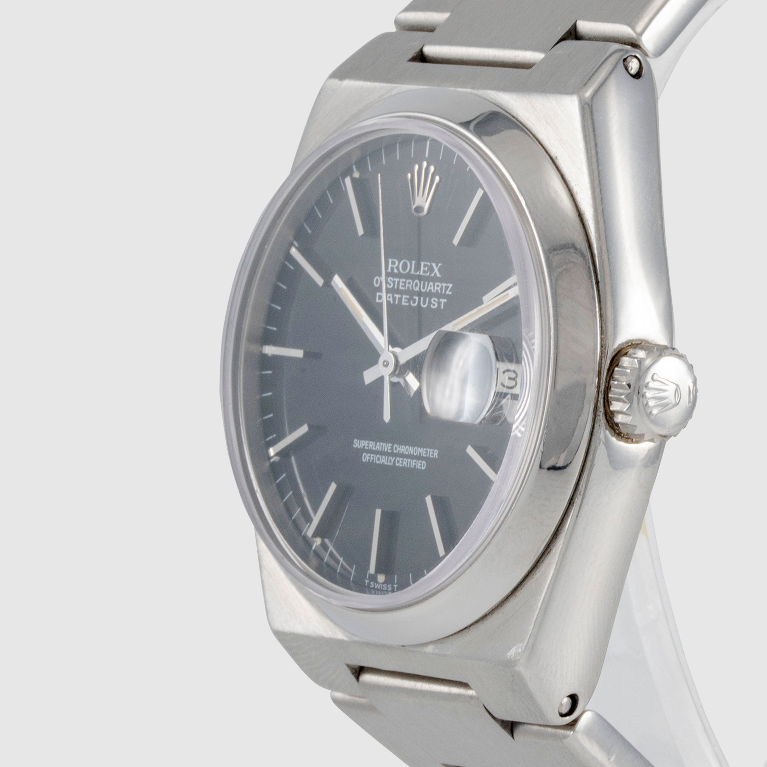 1987 Rolex Oysterquartz Black Dial Ref. 17000