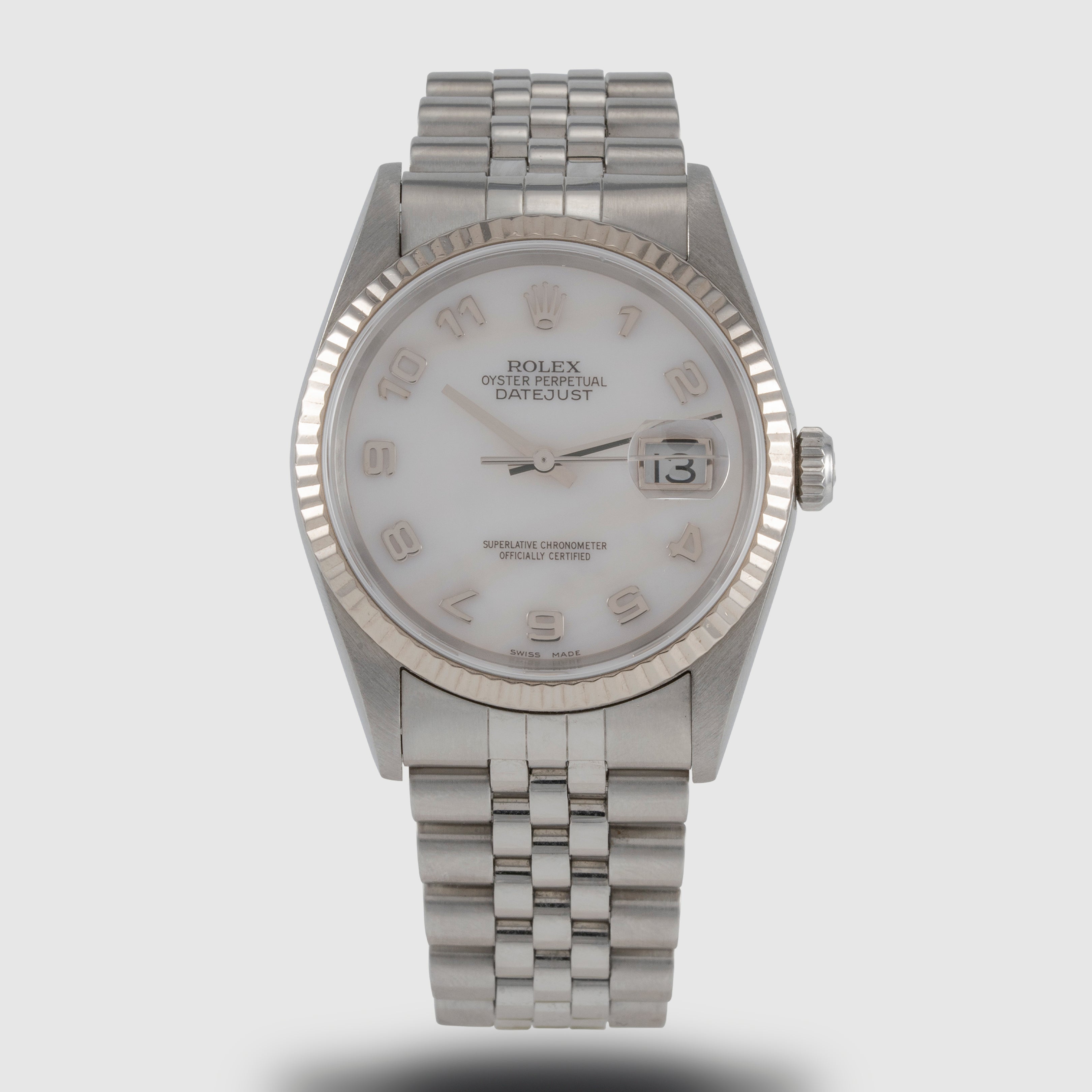 2000 Rolex Datejust Mother of Pearl Dial Ref. 16234