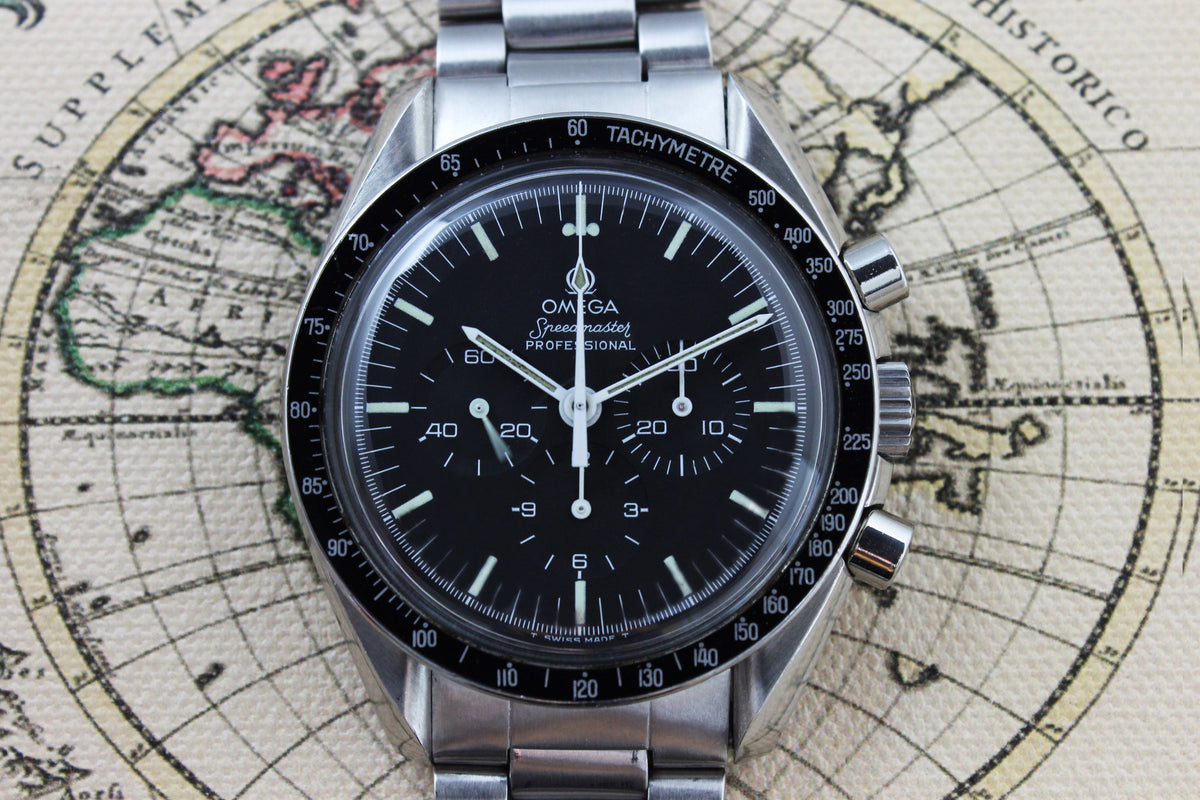 1984 - Omega Speedmaster Professional (with pouch and papers) - Momentum Dubai