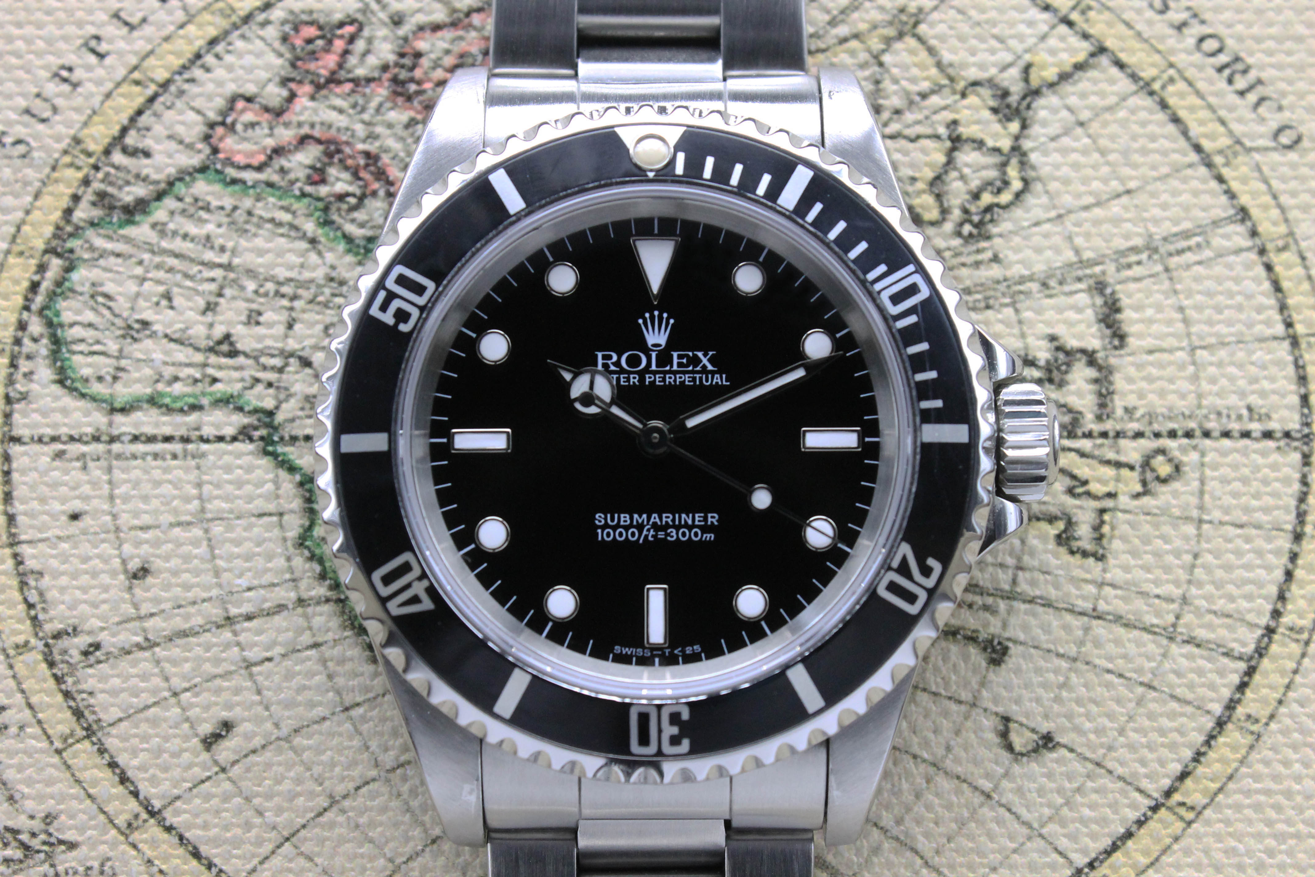 1991 Rolex Submariner Ref. 14060 (with Box & Papers)