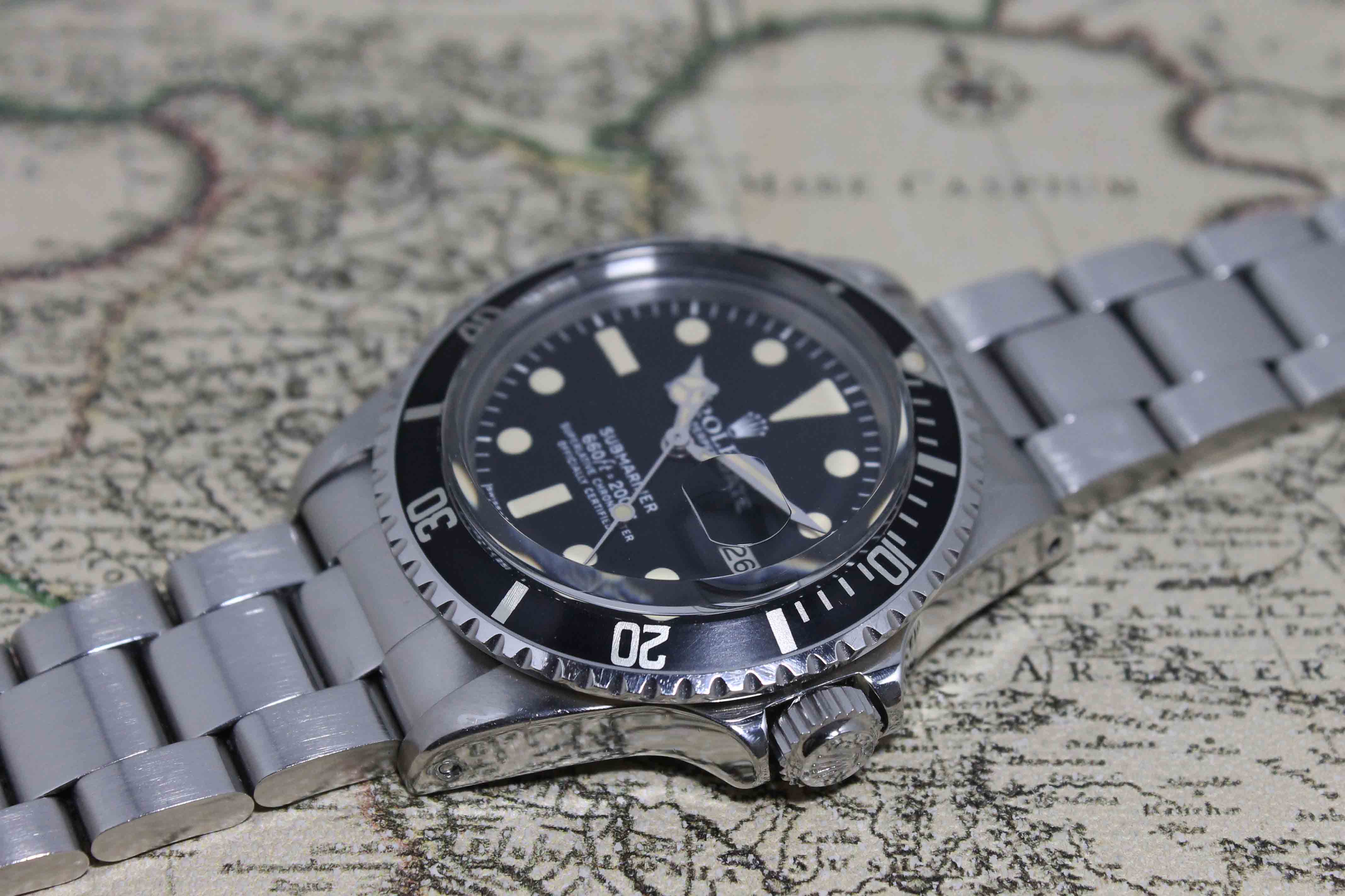 1978 Rolex Submariner MK1 Dial Ref. 1680 (with Service Paper from Rolliworks from 2019)