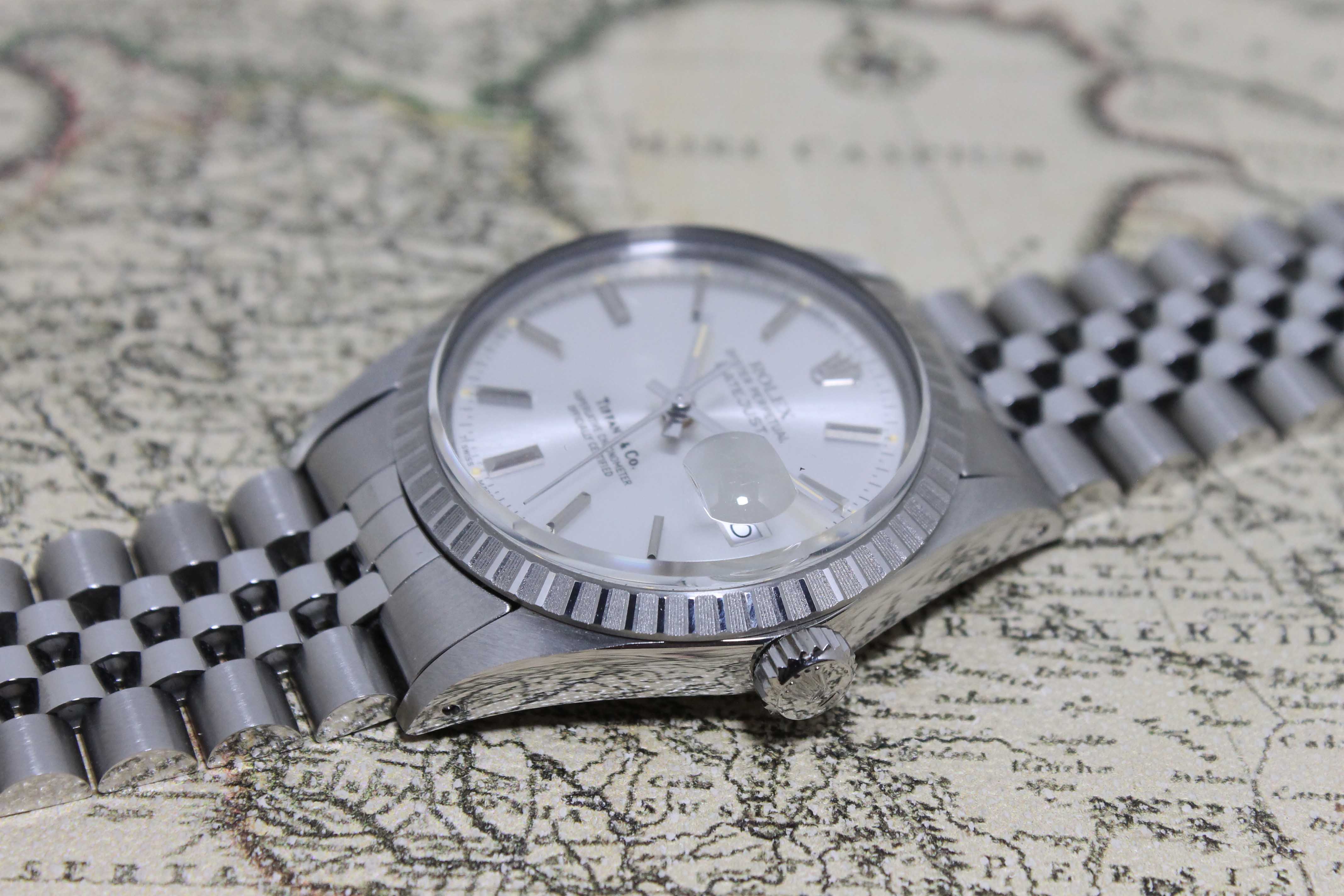 1987 Rolex Datejust NOS Tiffany & Co. Ref. 16030 (Full Set)