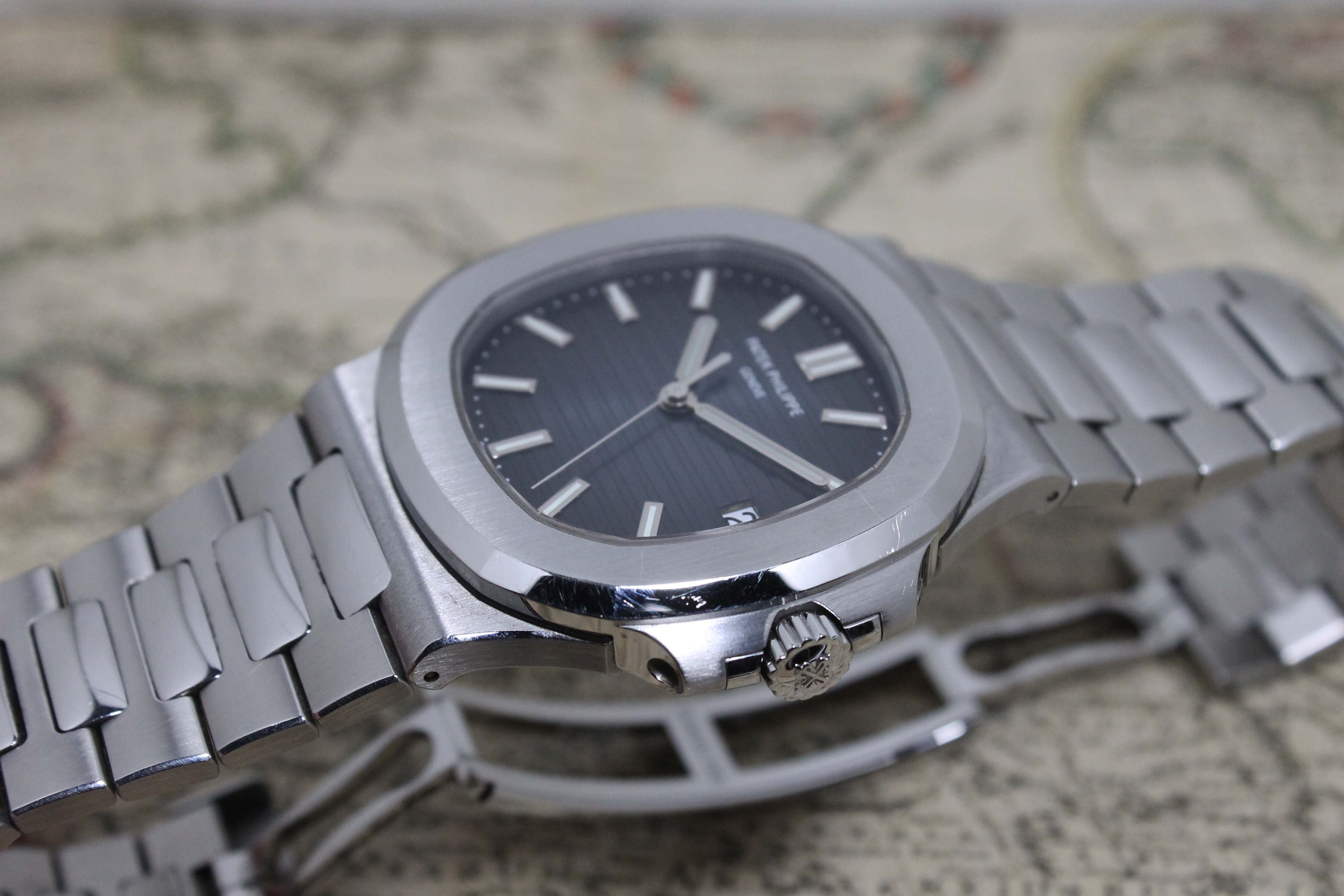 2016 Patek Philippe Nautilus Unpolished Ref. 5711/1A-010 (Full Set)