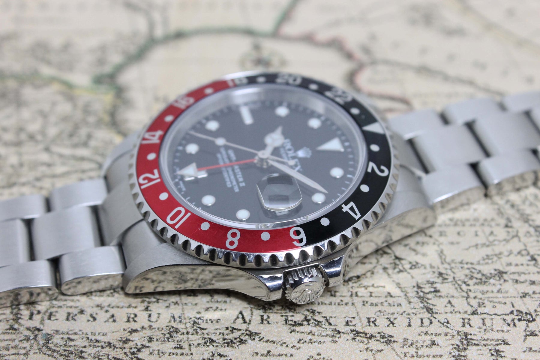 2005 Rolex GMT Master II Coke Unpolished Ref. 16710 (with Papers)
