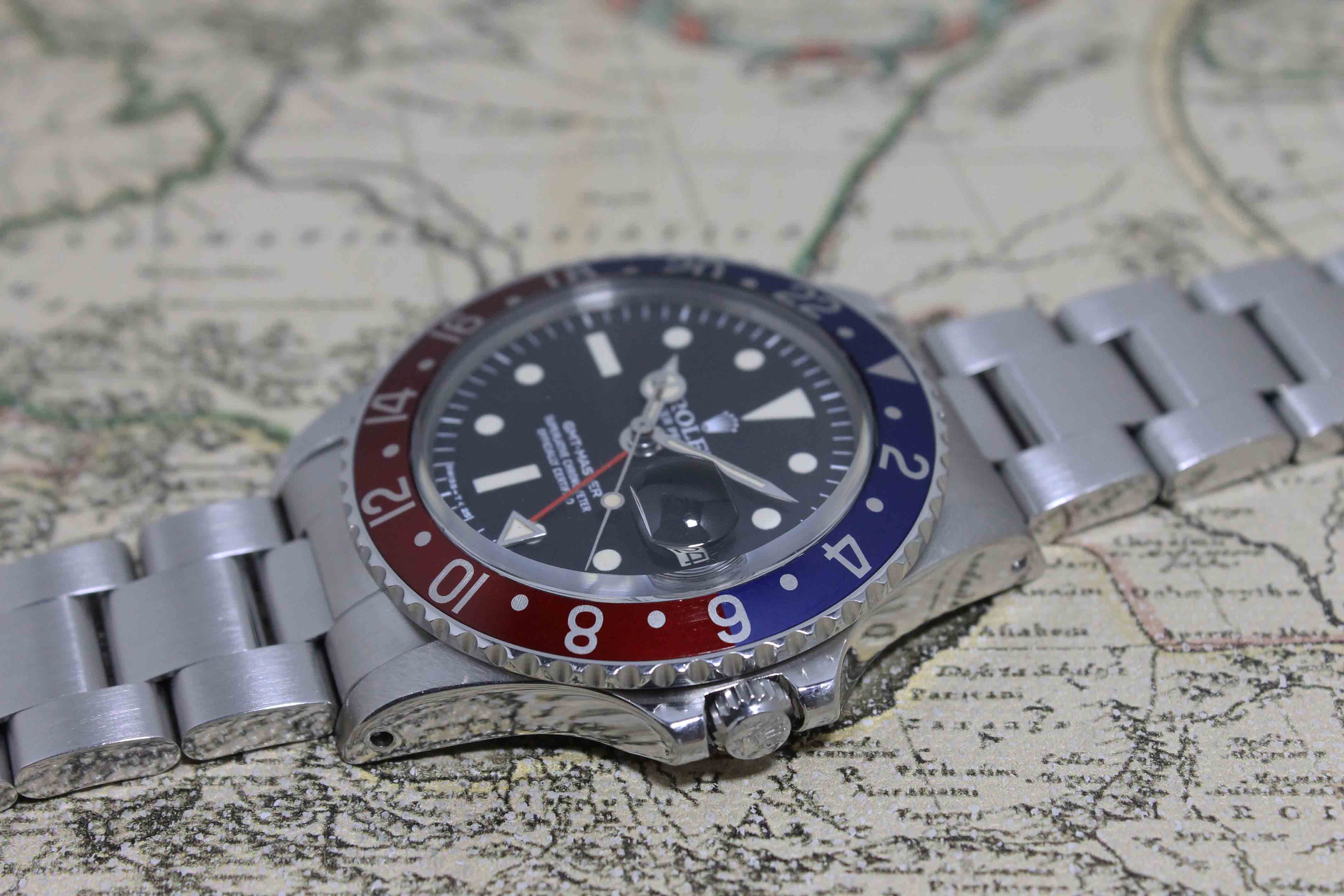 1978 Rolex GMT Master Radial Dial Ref. 1675 (with RSC Papers)