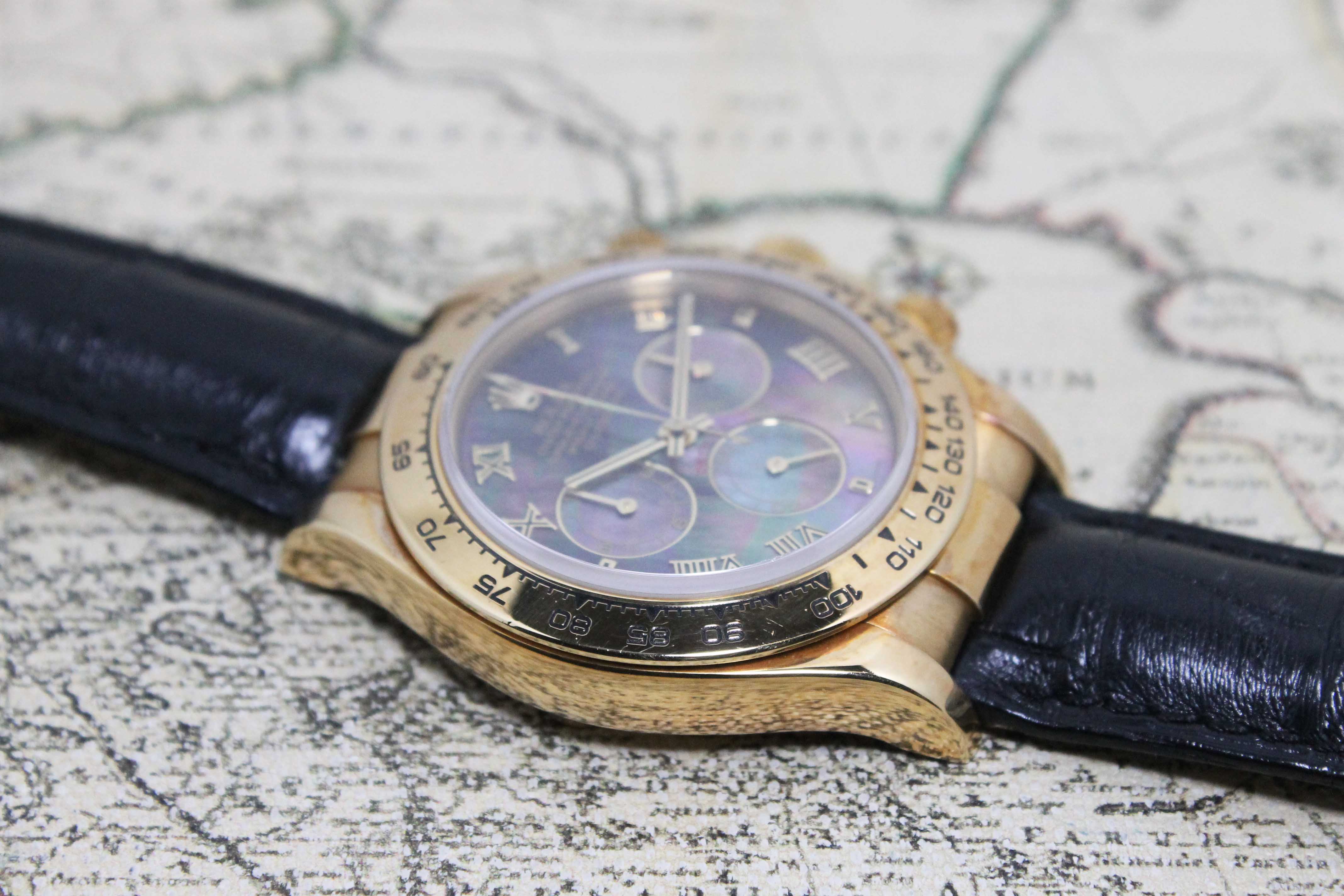 2000 Rolex Daytona Tahitian MOP Dial Ref. 116518 (with Papers)
