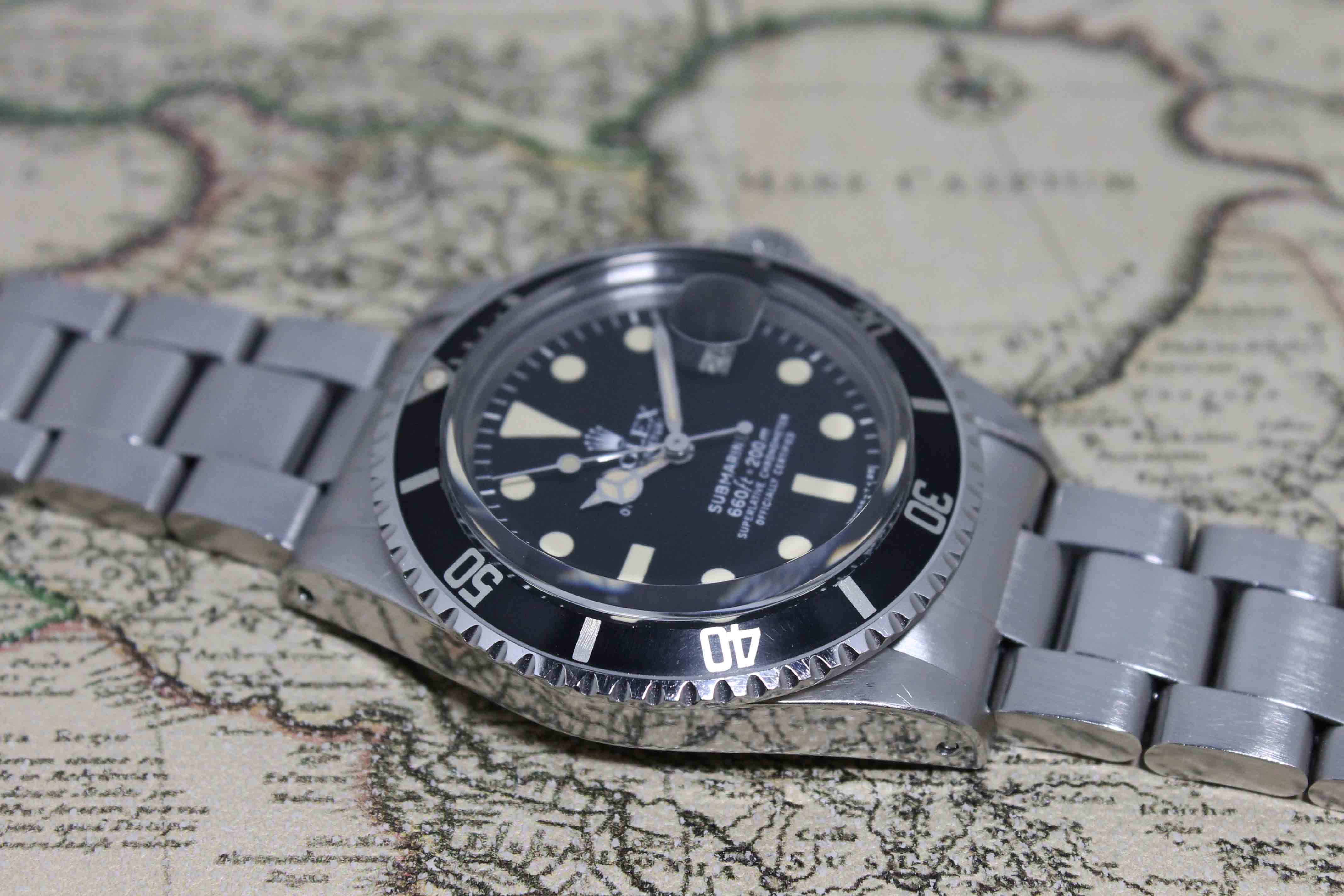 1978 Rolex Submariner MK1 Dial Ref. 1680 (with Service Paper from Rolliworks from 2019)