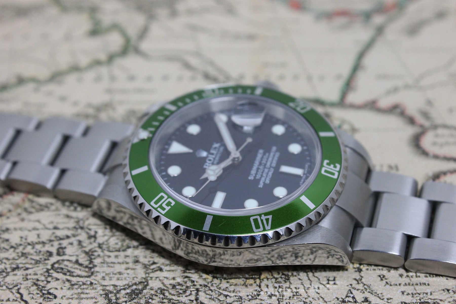 2006 Rolex Submariner 50th Anniversary Maxi MK4 Ref. 16610LV (Full Set)