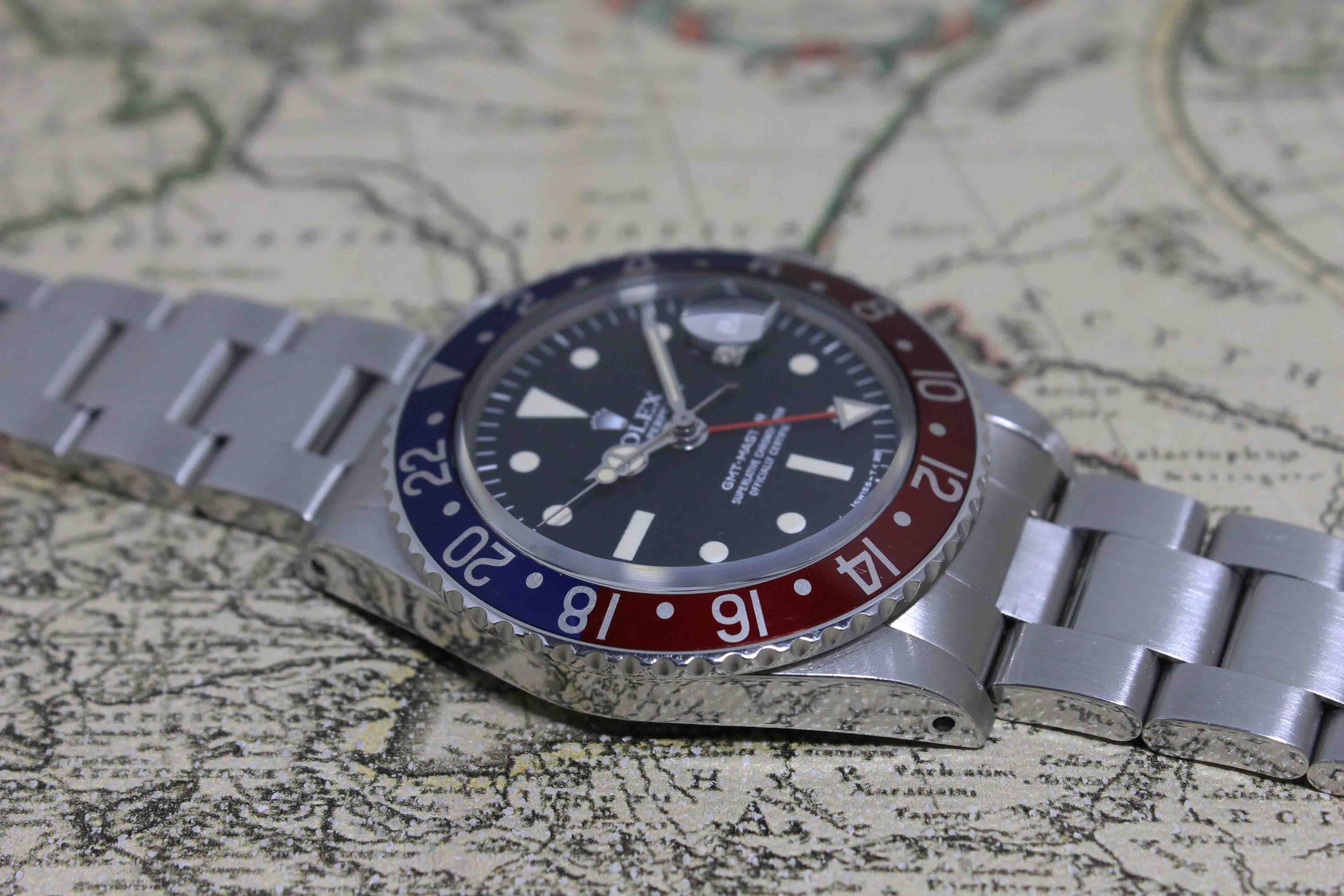 1978 Rolex GMT Master Radial Dial Ref. 1675 (with RSC Papers)
