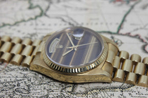 1980 Rolex Day Date Tiger's Eye Ref. 18038 (with Papers)