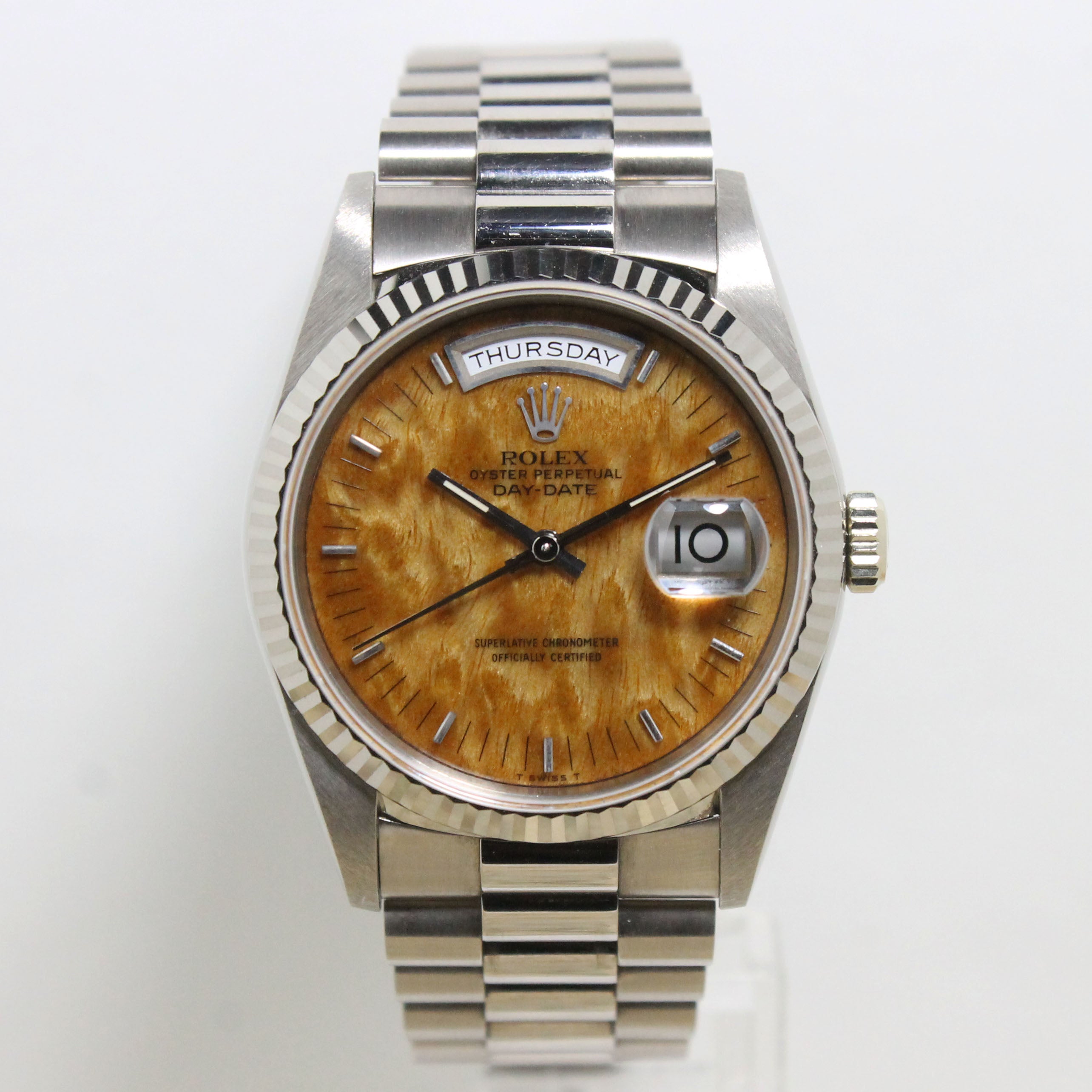1994 Rolex Day Date Wood Dial Ref. 18239