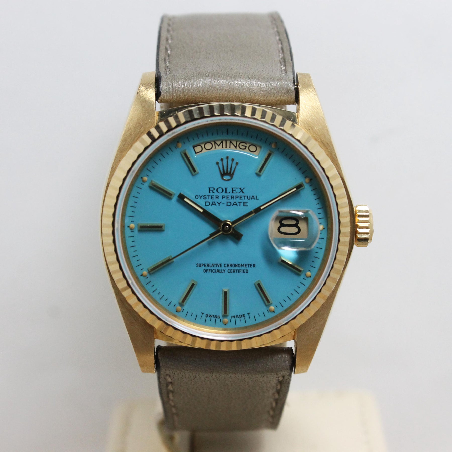 1979 Rolex Day Date Stella Turquoise Ref. 18038
