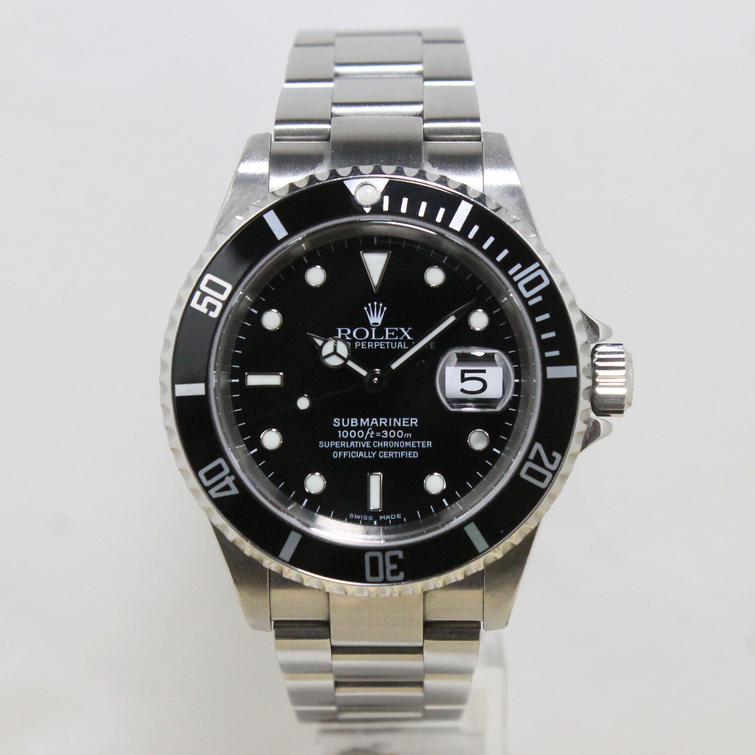 2004 Rolex Submariner Unpolished Ref. 16610
