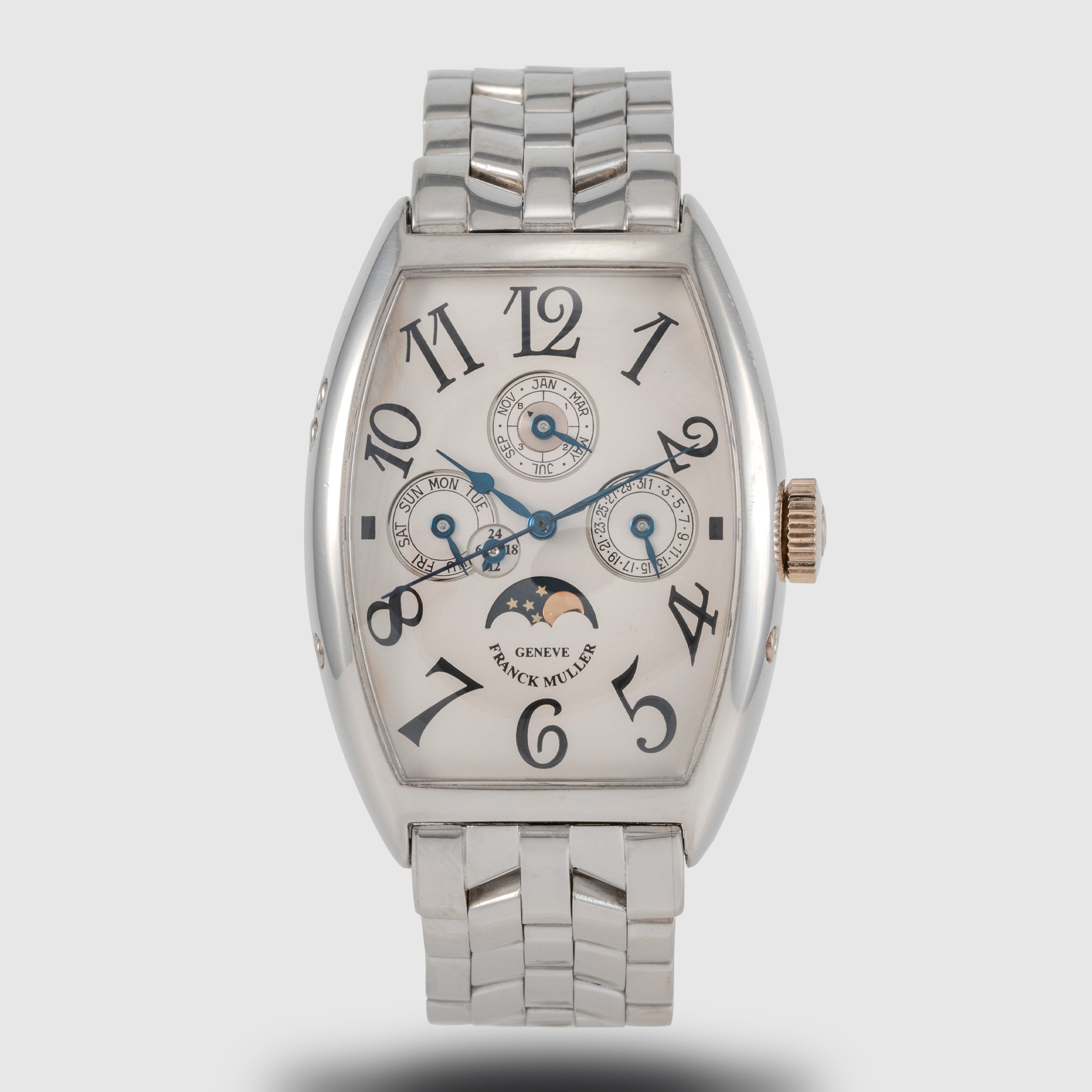1998 Franck Muller Casablanca Perpetual Calendar Platinum Ref. 5850 QP 24 (With Papers)