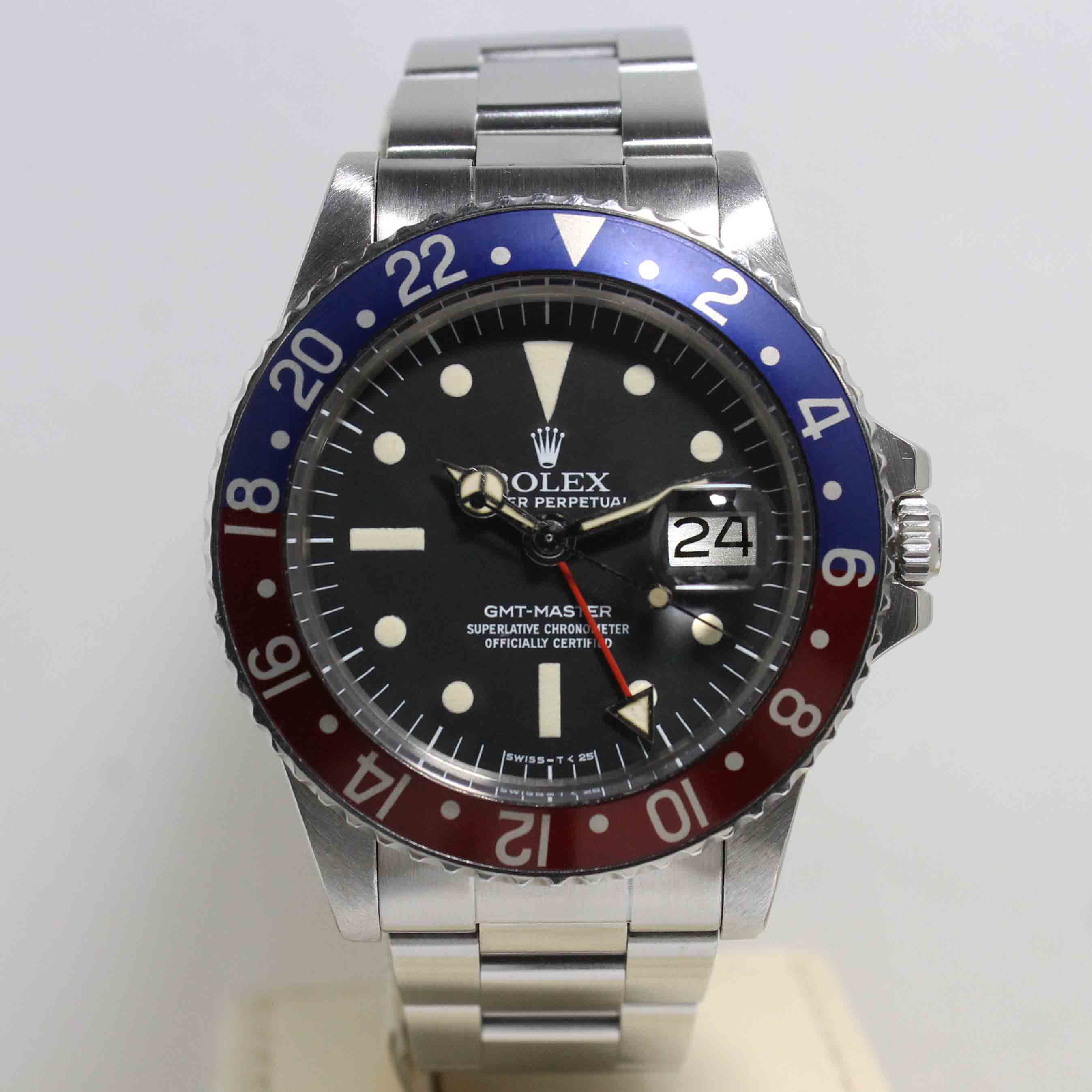 1978 Rolex GMT Master Radial Dial Ref. 1675 (with RSC Papers)