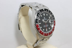 2005 Rolex GMT Master II Coke  Unpolished Ref. 16710 (with Papers)