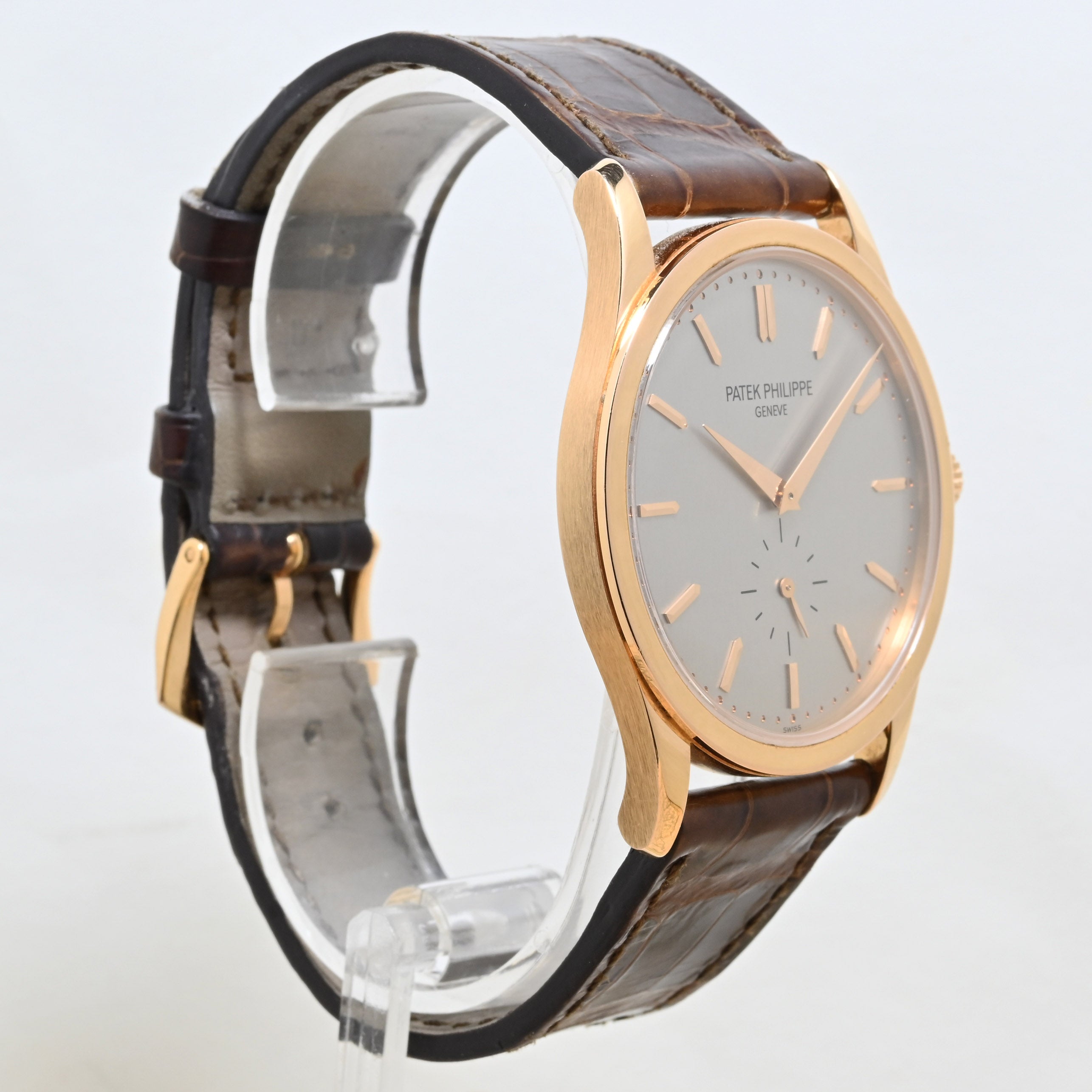 2012 Patek Philippe Calatrava Unpolished Ref. 5196R (Full Set)