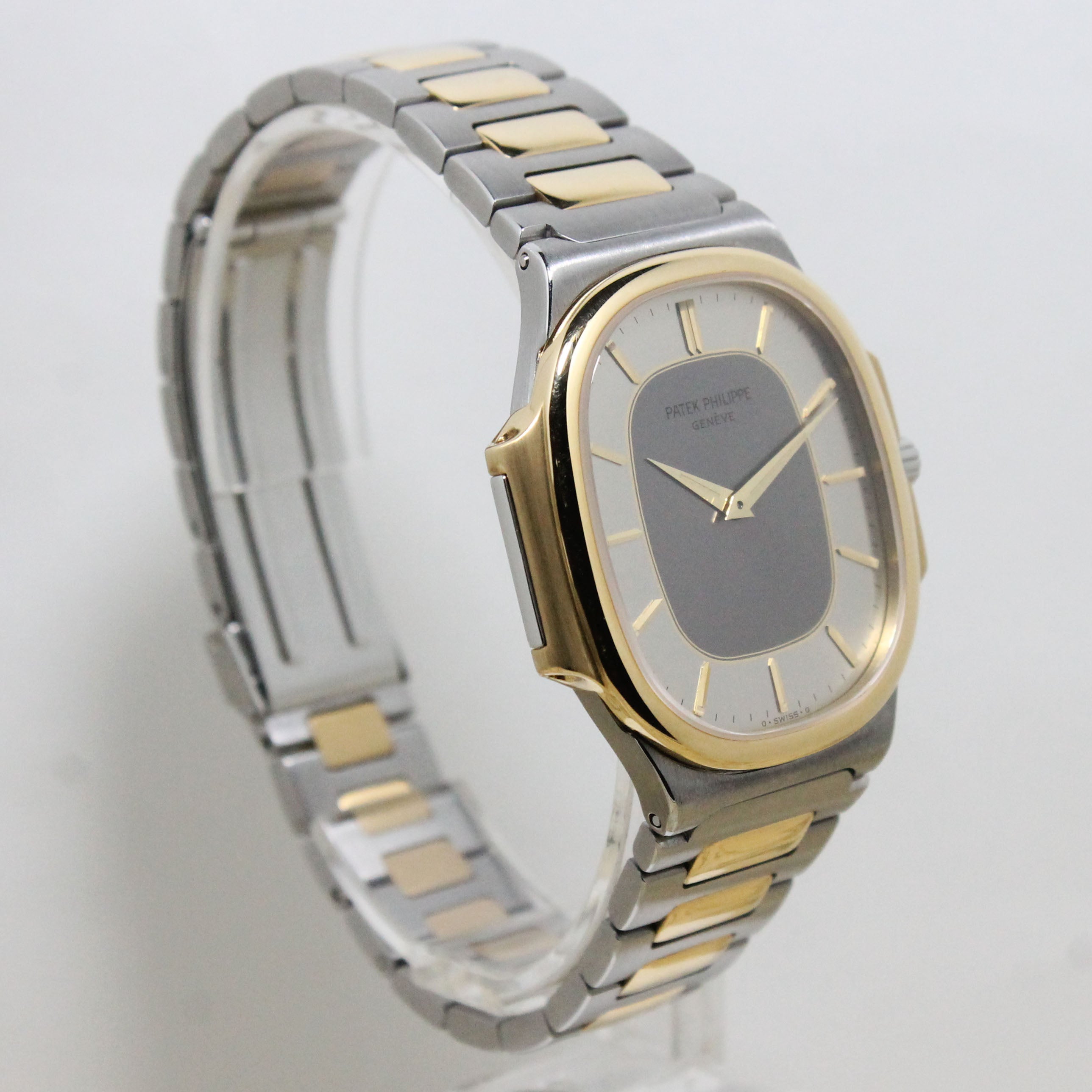 1980's Patek Philippe Nautillipse St/G Ref. 3770 (with Box and Service Papers)