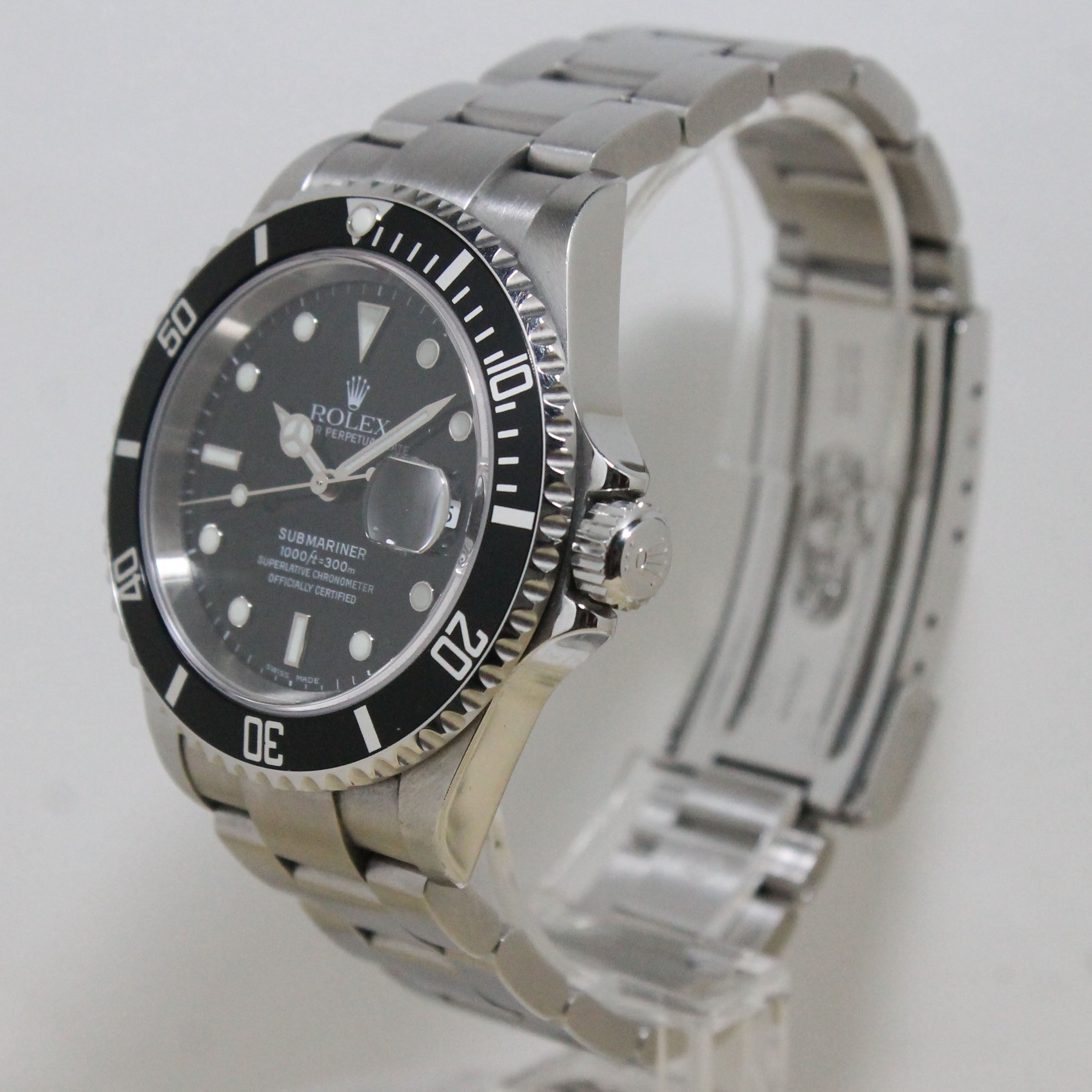 2004 Rolex Submariner Unpolished Ref. 16610