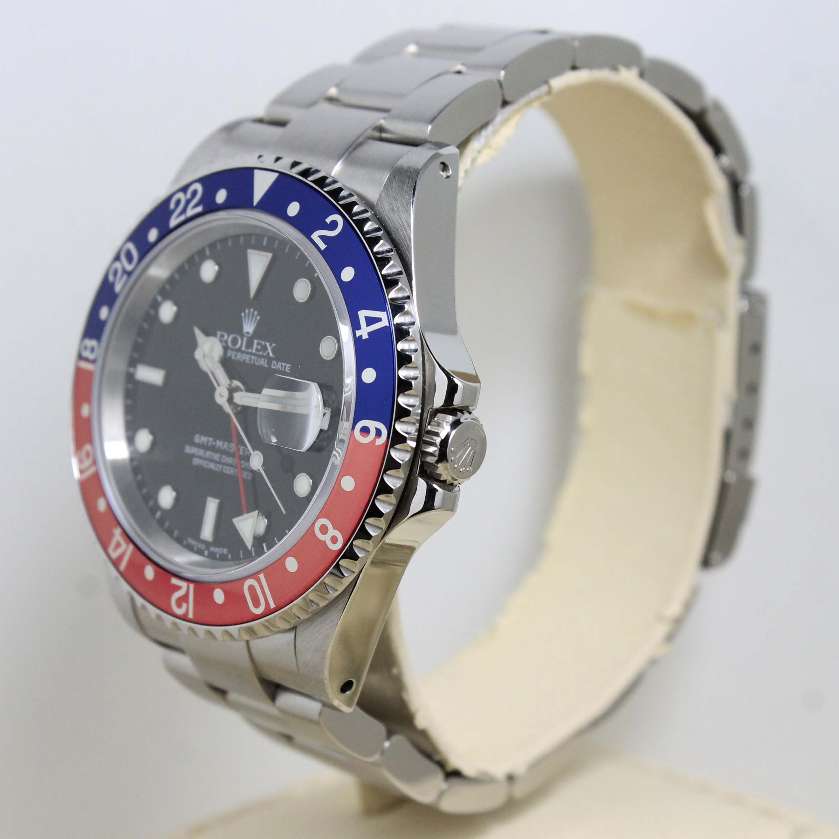 2001 Rolex GMT Master II Pepsi Ref. 16710 (Full Set)
