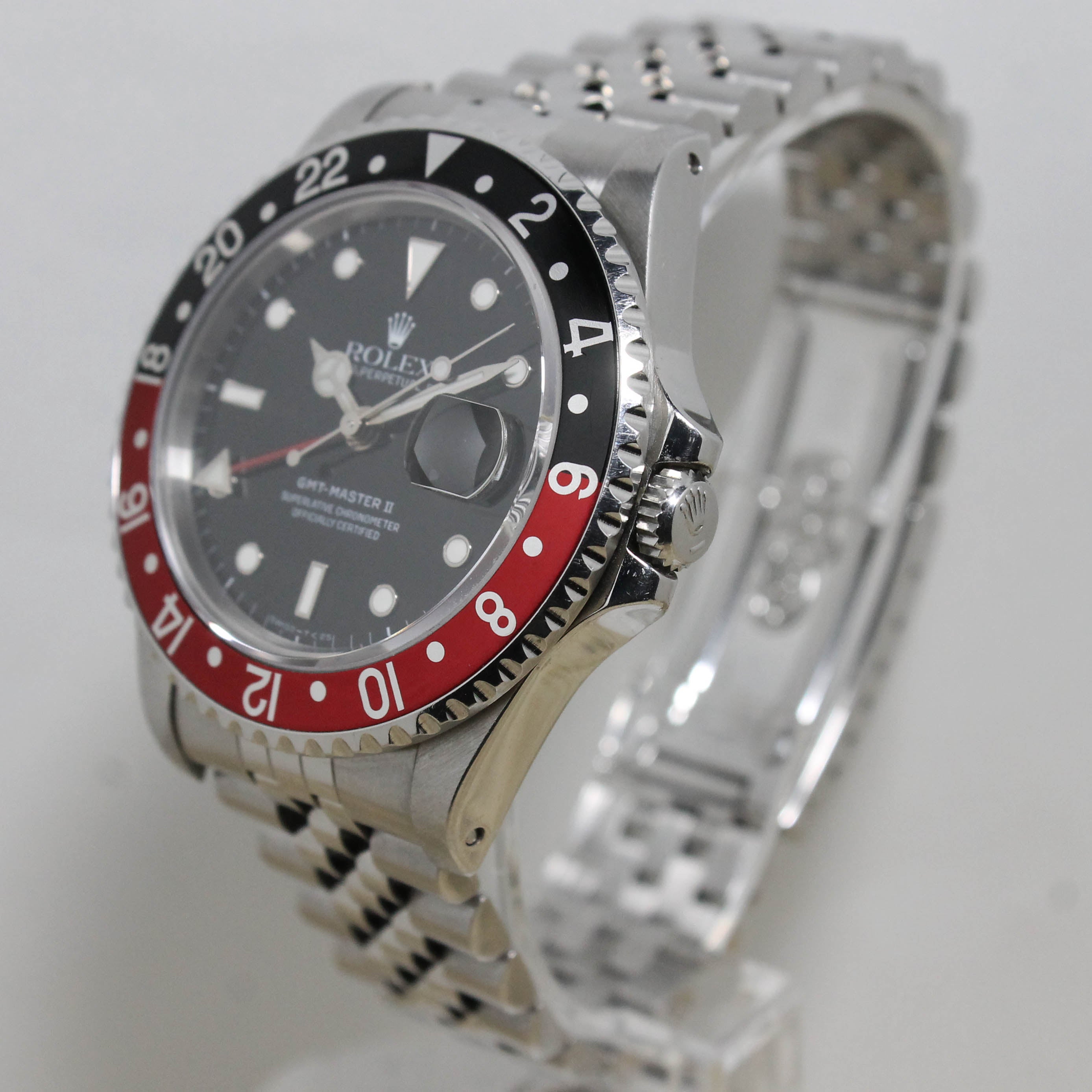 1991 Rolex GMT Master Coke Tritium Dial Ref. 16710 (Full Set)