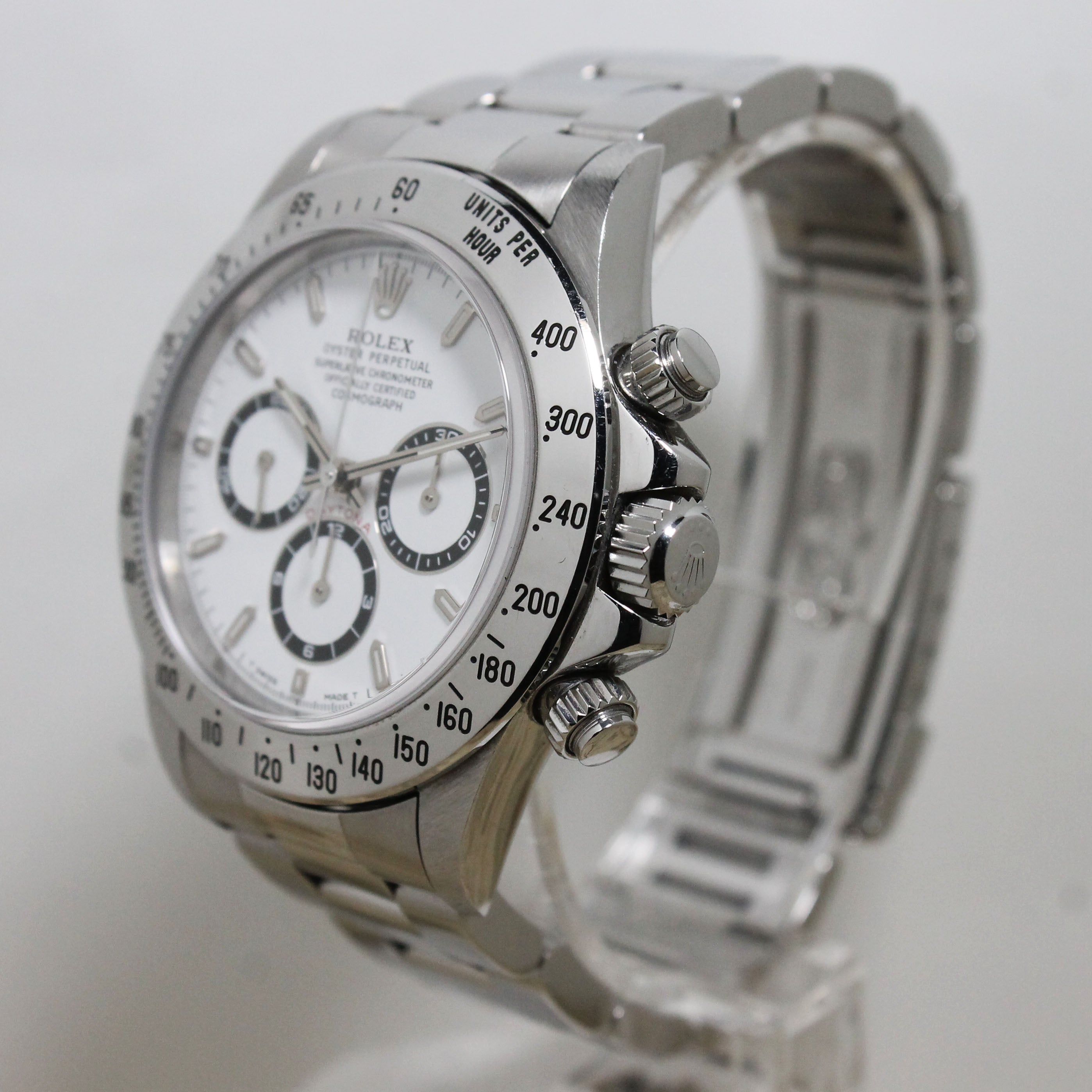1997 Rolex Daytona White Tritium Dial Ref. 16520 (Full Set)