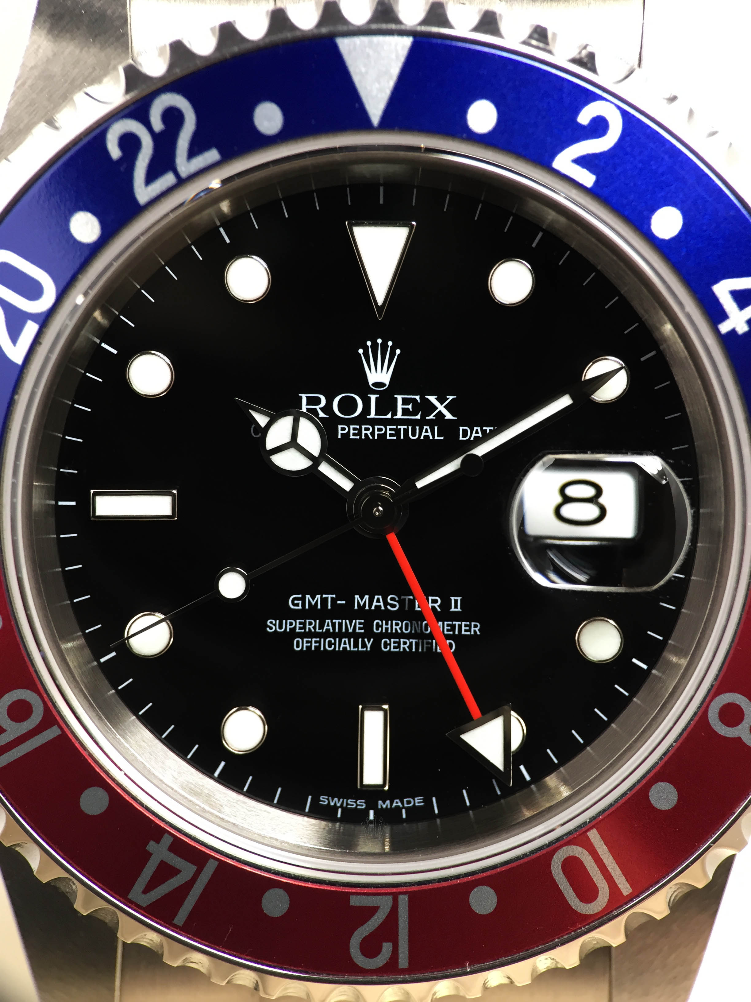 2006 Rolex GMT Master II Pepsi Ref. 16710 (Full Set)