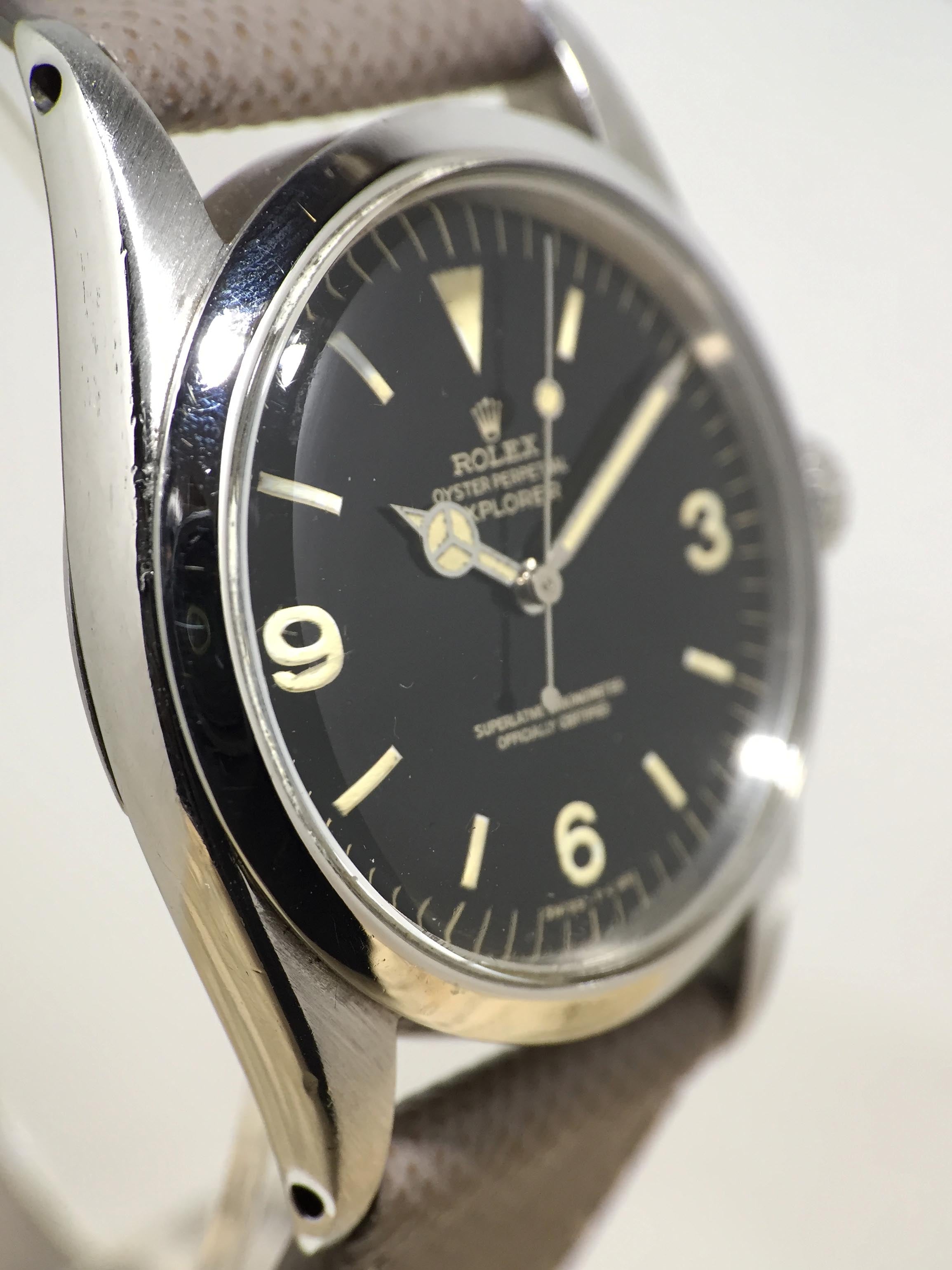 1966 Rolex Explorer I Gilt Dial Ref. 1016