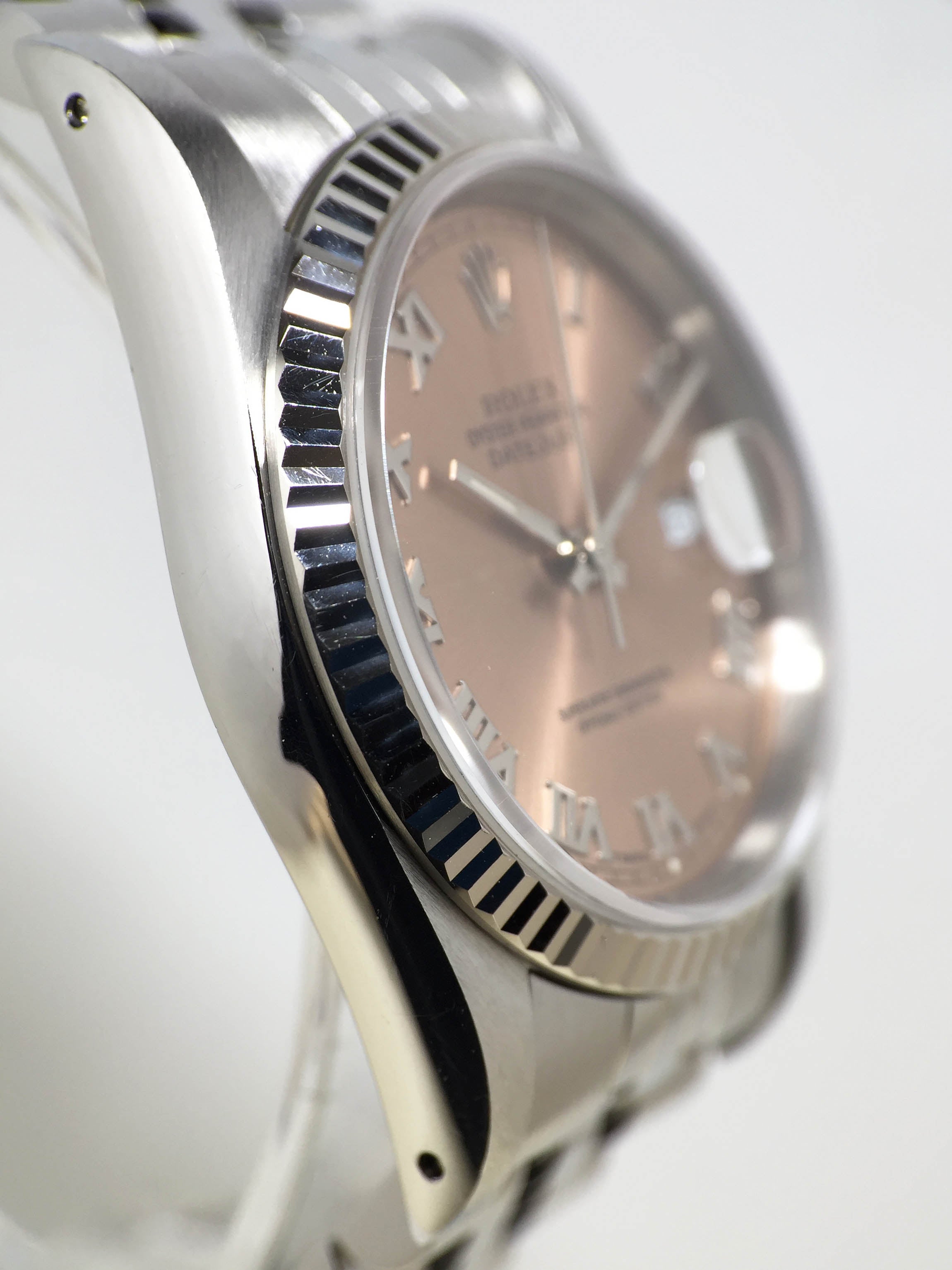 1993 Rolex Datejust St/WG Salmon Dial Ref. 16234